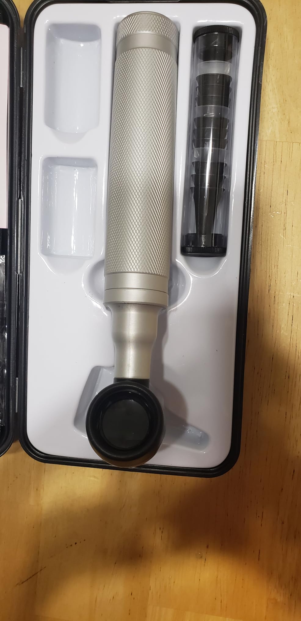 5th Gen Dr Mom Professional Otoscope - Full-Size with Our Largest Lens, Complete with Batteries and Hard Travel Case customer photo 1