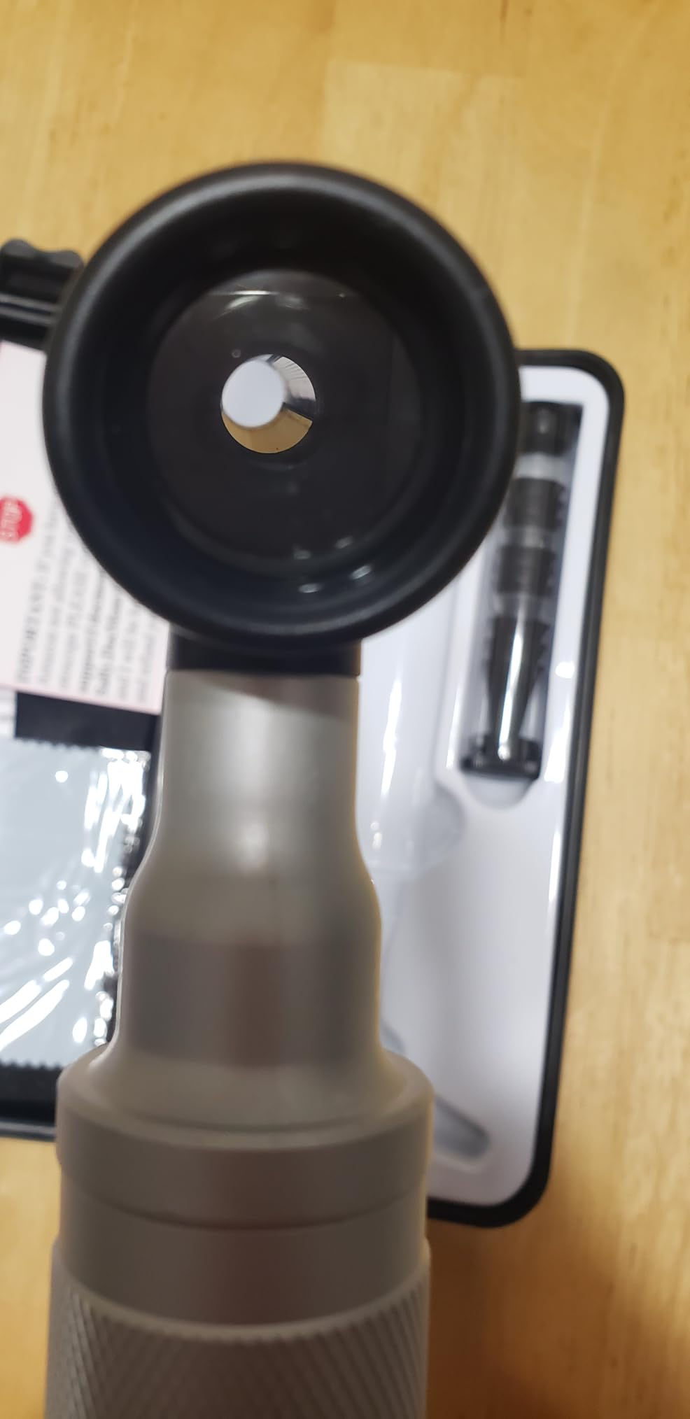 5th Gen Dr Mom Professional Otoscope - Full-Size with Our Largest Lens, Complete with Batteries and Hard Travel Case customer photo 2