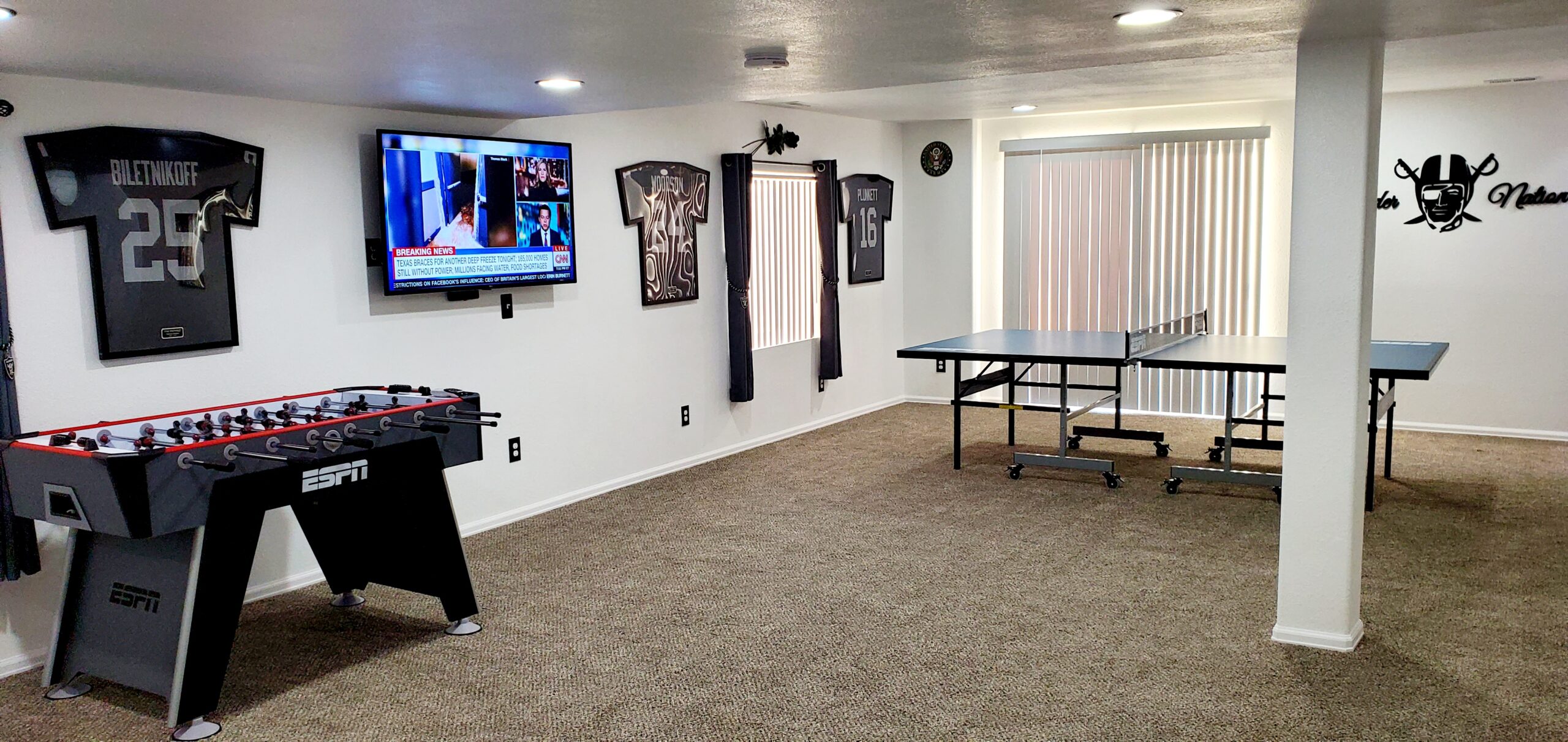 Hall of Games Foosball Tables Multiple Styles, Soccer with Durable & Stylish Designs with Tabletop Sports Soccer Balls, Perfect for Family Game Rooms customer photo 1