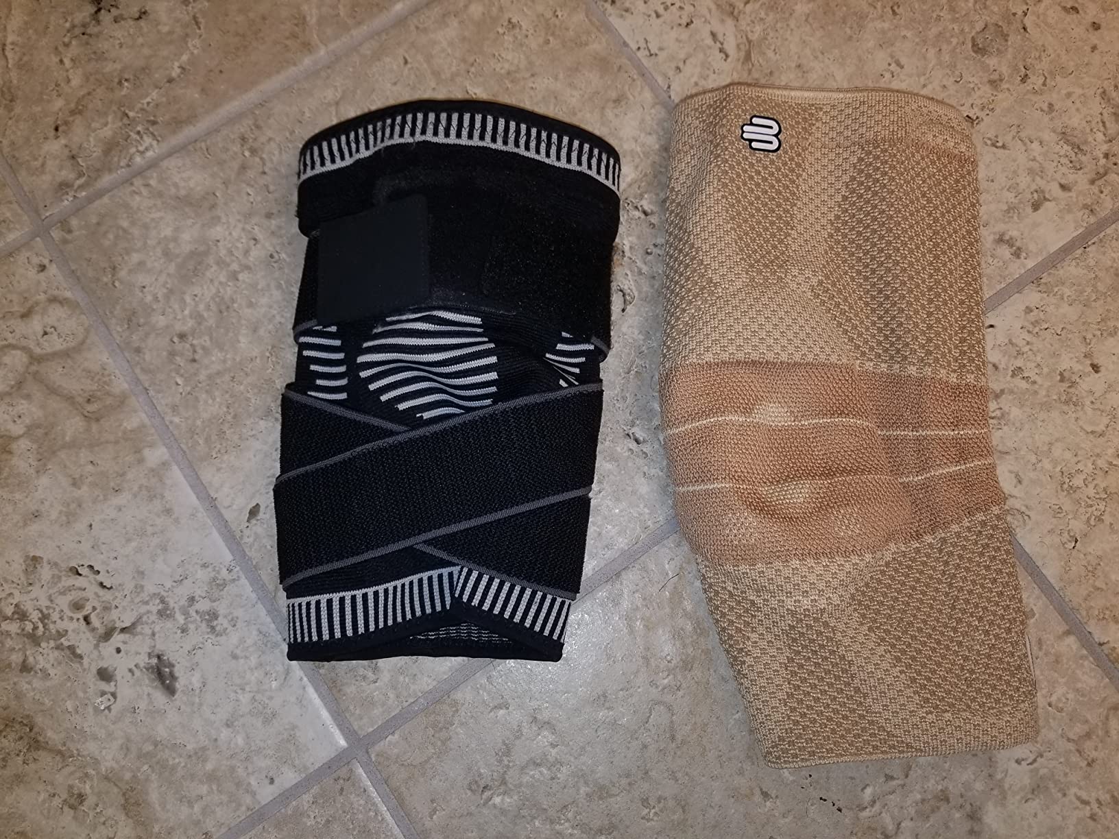 Bauerfeind - GenuTrain - Knee Brace - Targeted Support for Pain Relief and Stabilization of The Knee, Provides Relief of Weak, Swollen, and Injured Knees customer photo 2
