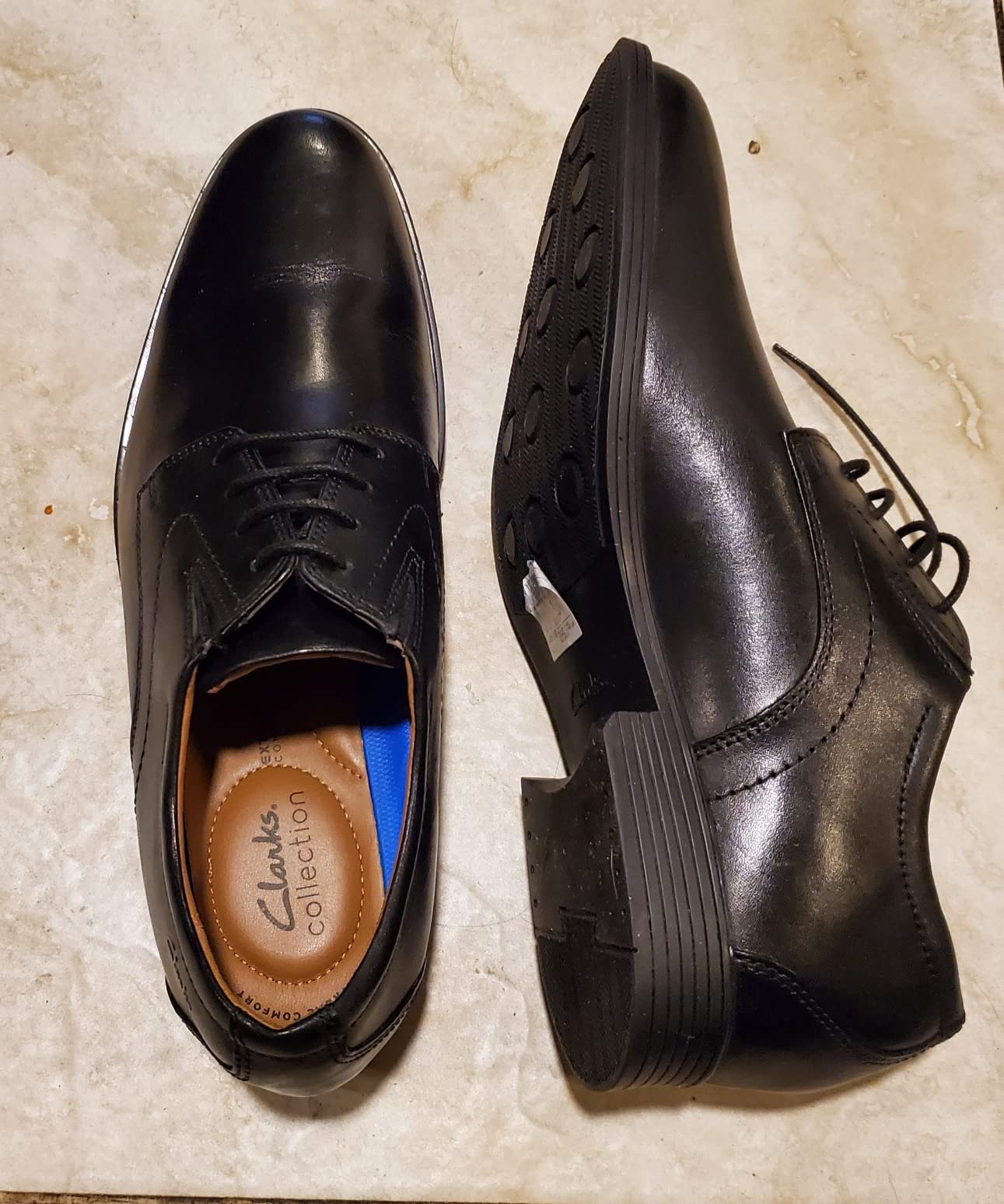 Clarks Men's Whiddon Plain Toe Oxford customer photo 2