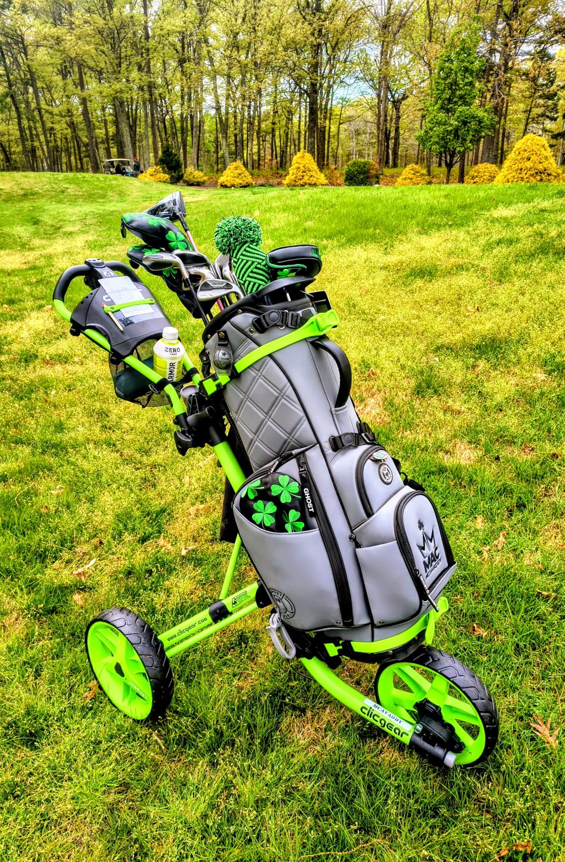 Clicgear Model 4.0 Golf Push Cart, 3-Wheel Foldable Walking Golf Cart customer photo 1