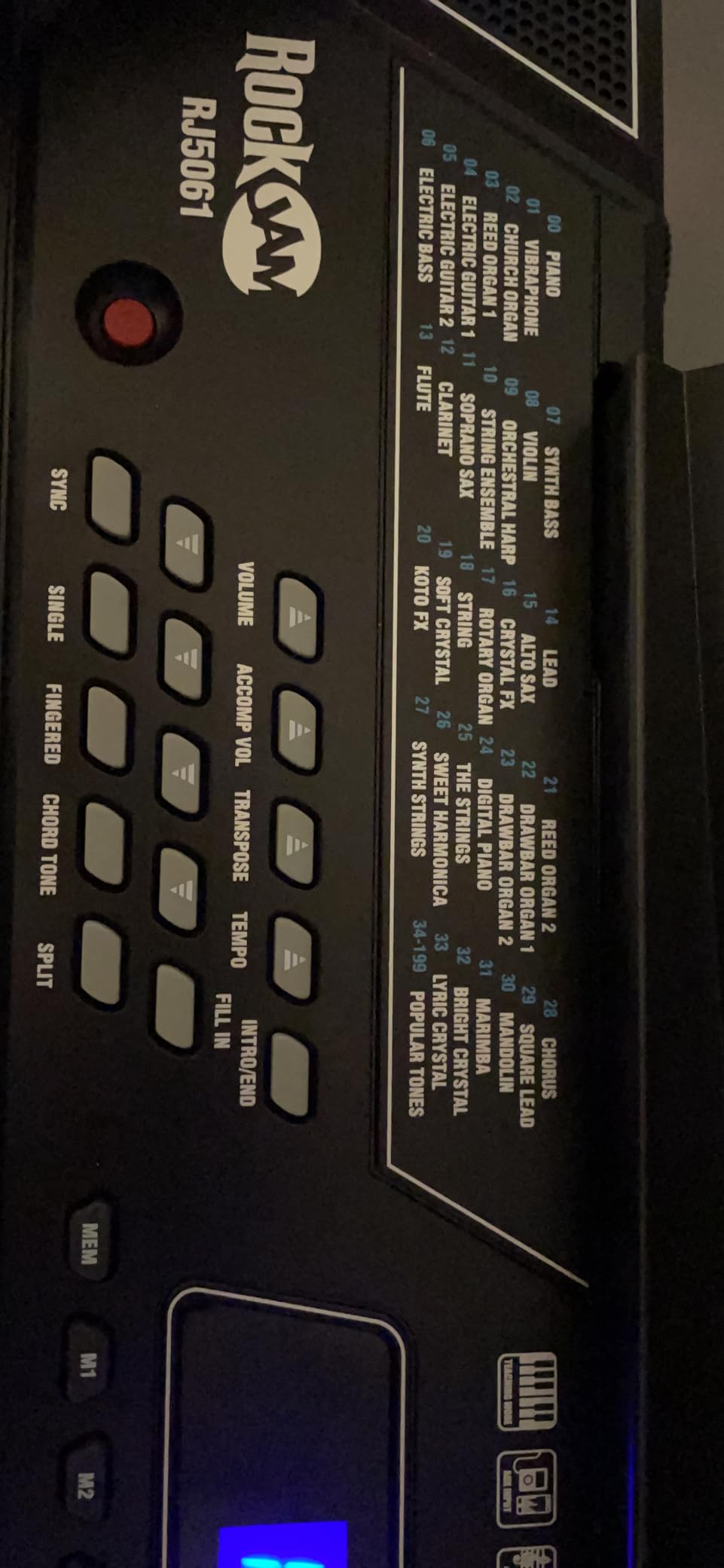 RockJam 61 Key Keyboard Piano Stand With Pitch Bend Kit, Piano Bench, Headphones, Simply Piano App & Keynote Stickers customer photo 1