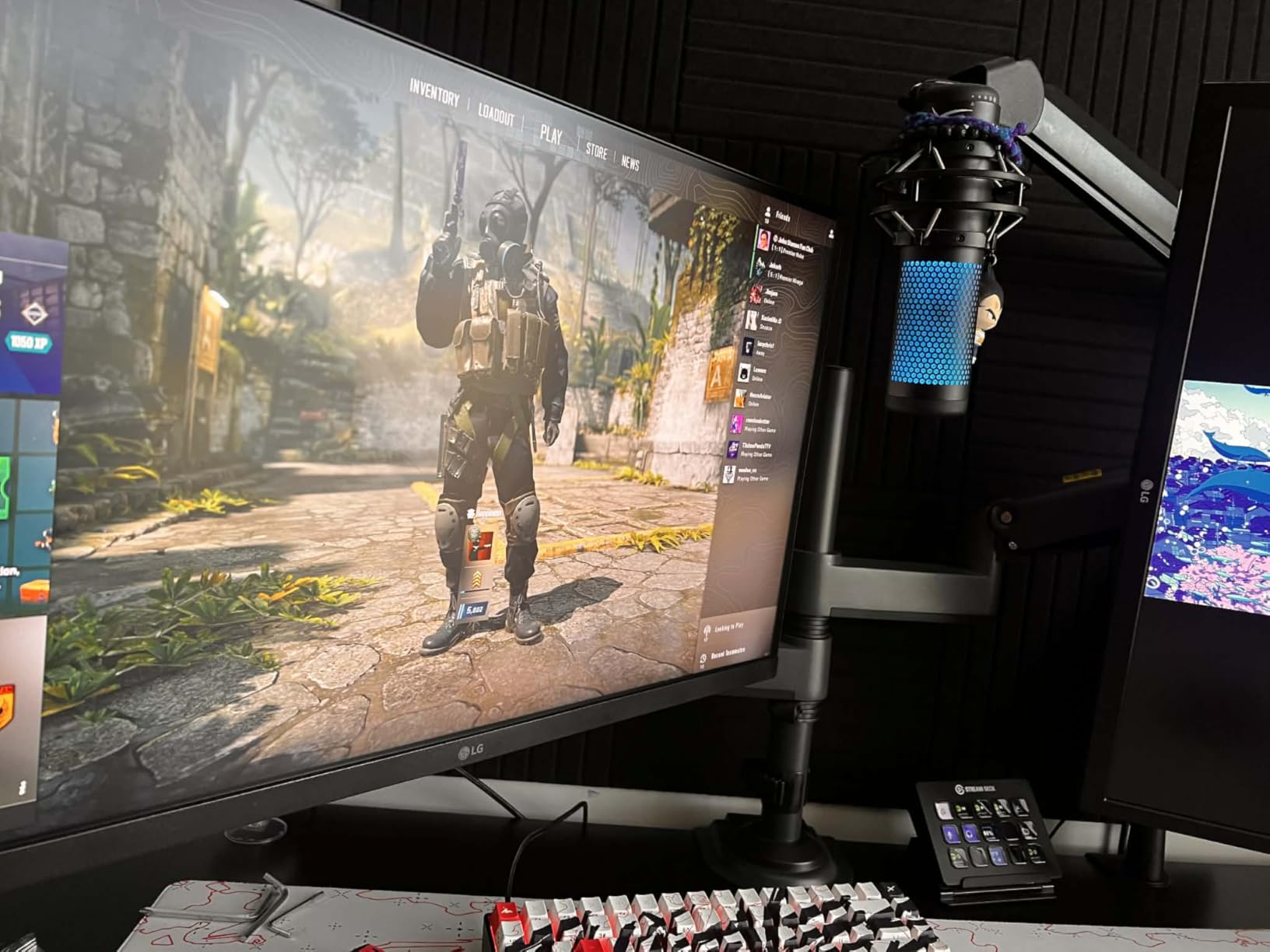 HUANUO 17-32 Inch Dual Monitor Stand, Vertical Dual Monitor Mount, Monitor Stand 2 Monitors, Ergonomic Adjustable Tilt/Swivel/Rotate, Weight Max 19.8 lbs, VESA 75/100mm customer photo 2