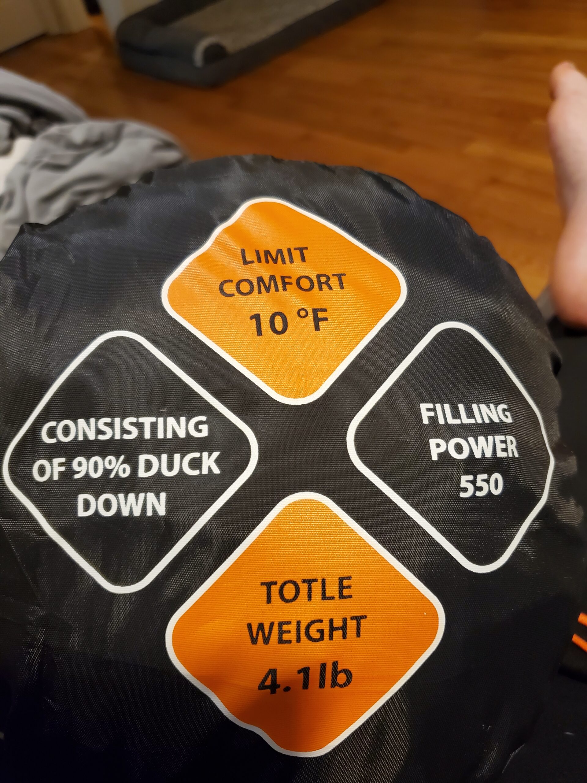 ZOOOBELIVES 10 Degree Down Sleeping Bag for Adults, 4-Season Mummy Bag customer photo 1