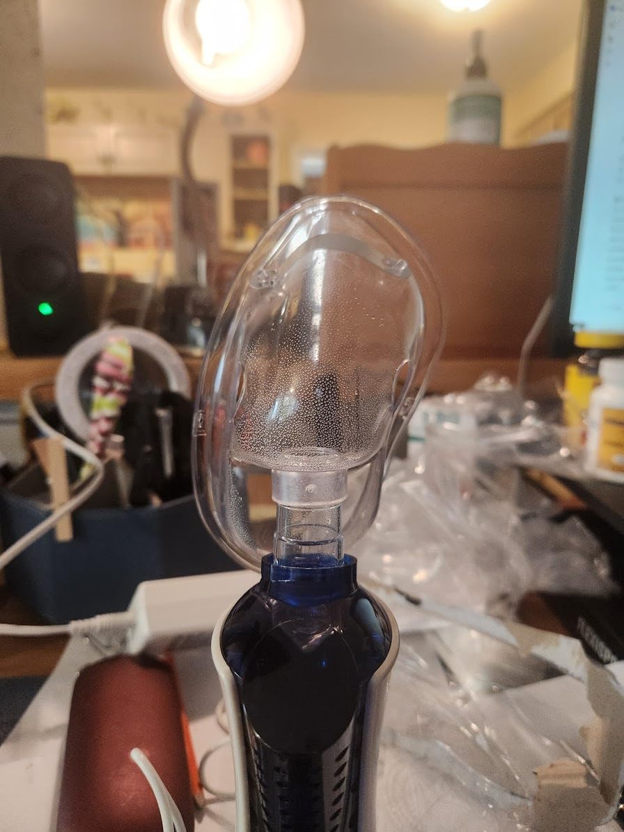 MyPurMist New Classic Handheld Personal Steam Inhaler, Vaporizer and Humidifier (Plug-in) with Bonus Hands-Free Holder customer photo 2