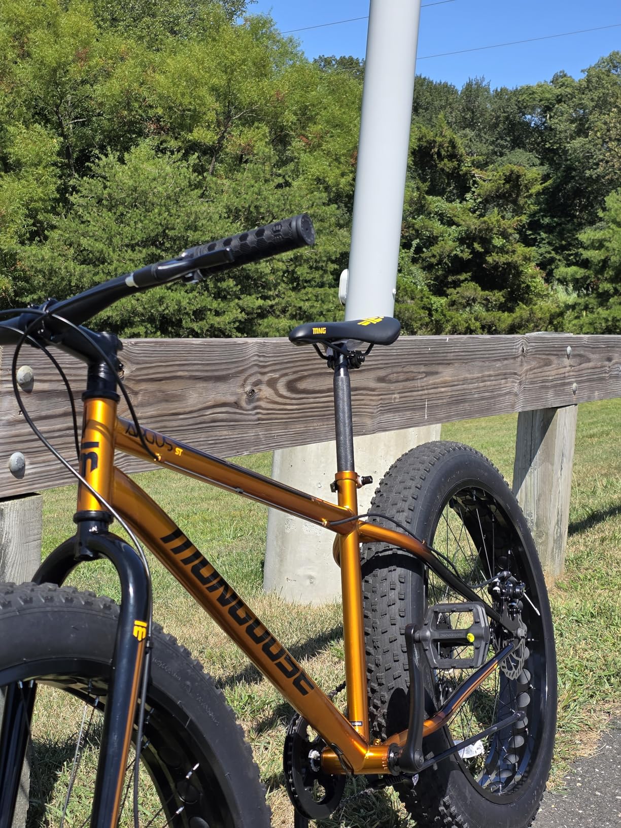 Mongoose Argus Trail Fat Tire Mountain Bike, 26 Inch, 7 or 16 Speed, Aluminum Frame customer photo 1