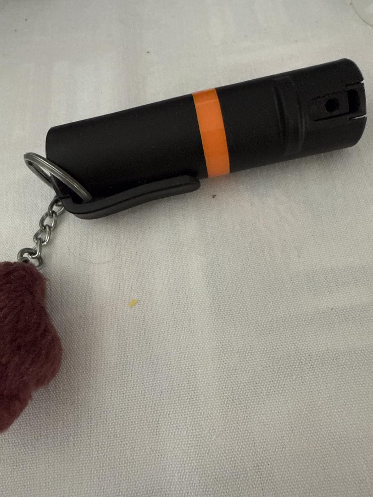 POM Pepper Spray Combo Pack Clip & Keychain - Maximum Strength OC Spray Self Defense - Tactical Compact & Safe Design - 25 Bursts & 10 ft Range - Stream Spray Pattern customer photo 1
