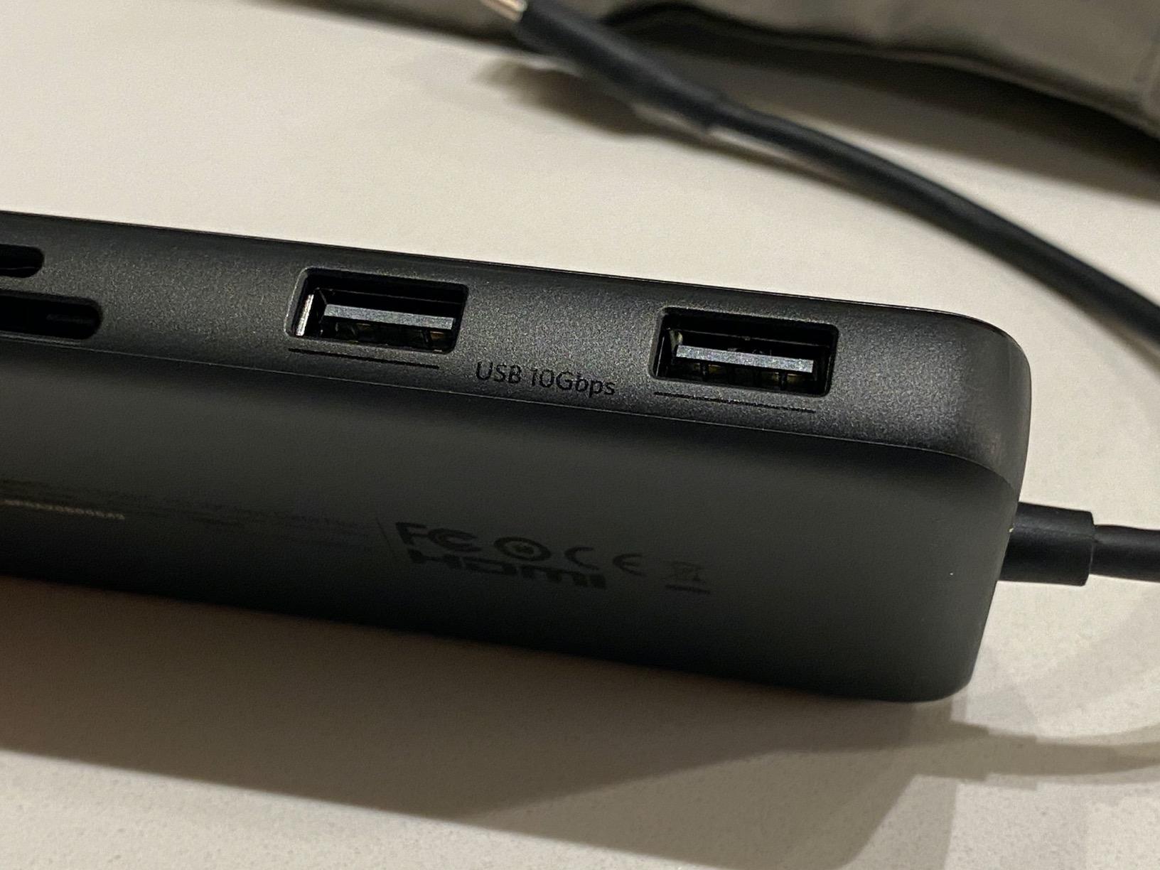 Anker USB C Hub with Ethernet, 8-in-1 Multiport Ethernet Adapter with 4K 60Hz HDMI Port, 85W Power Delivery, 10Gbps USB C and 2 A Data Ports, microSD SD Card Reader, for MacBook Pro/XPS/iPad and More customer photo 1