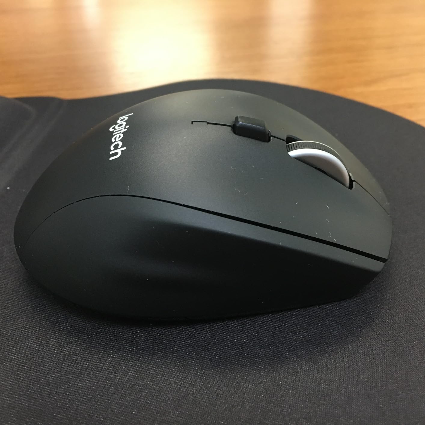 Logitech M705 Marathon Wireless Mouse, Gaming Mouse Wireless, 2.4 GHz USB-A Receiver, 5-Programmable Buttons, 3-Year Battery, PC, Mac, Laptop, Chromebook - Black customer photo 2