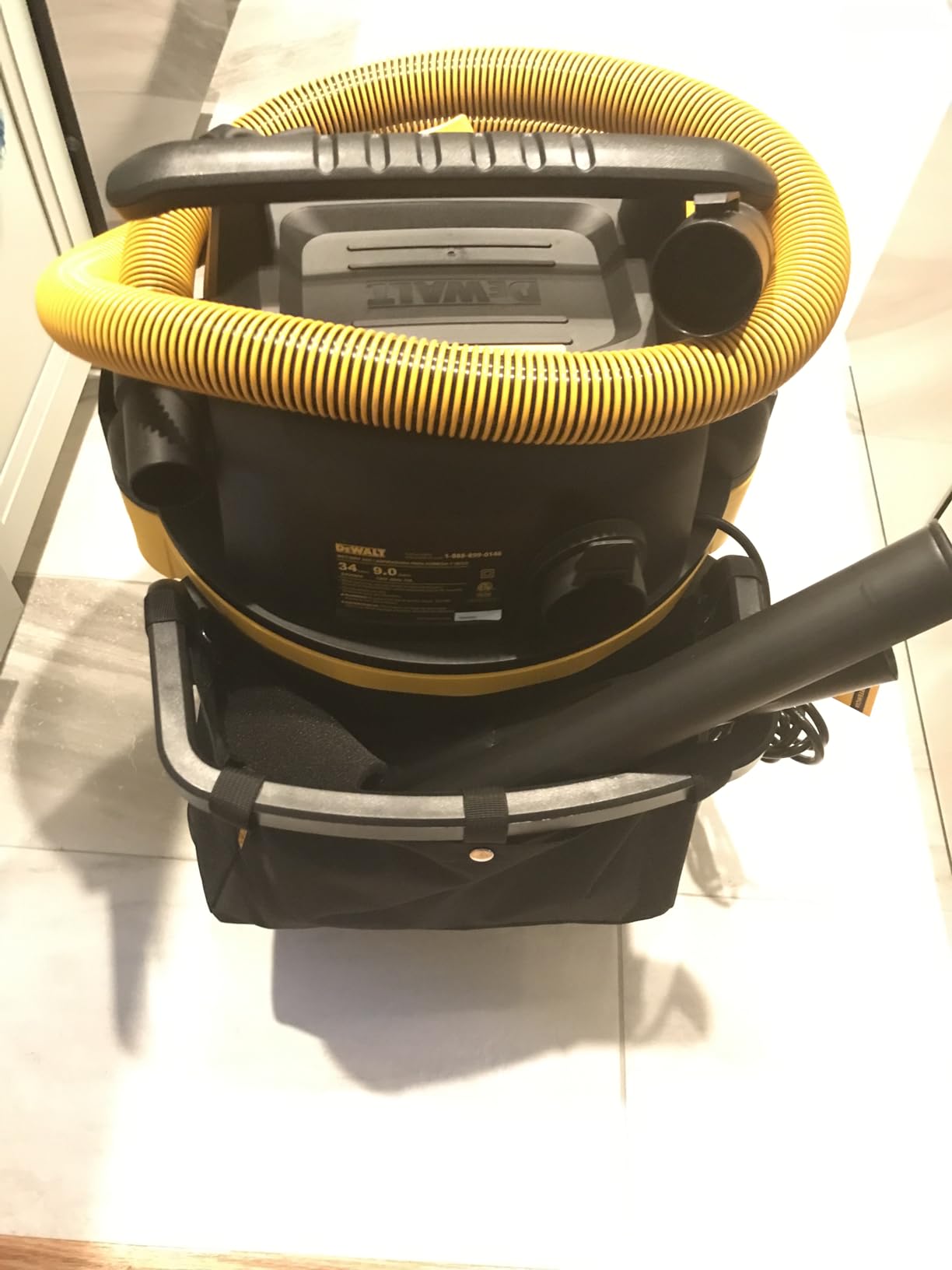 DEWALT 9 Gallon Wet/Dry VAC, Heavy-Duty Shop Vacuum, 5 Peak HP with Blower Function customer photo 2