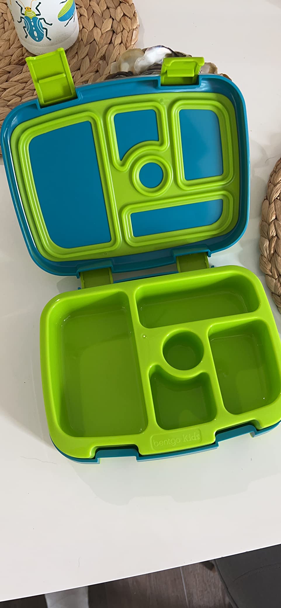 Bentgo Kids Prints Leak-Proof, 5-Compartment Bento-Style Kids Lunch Box - Ideal Portion Sizes for Ages 3-7, Durable, Drop-Proof, Dishwasher Safe, & PFAS & BPA-Free Materials (Dinosaur) customer photo 2