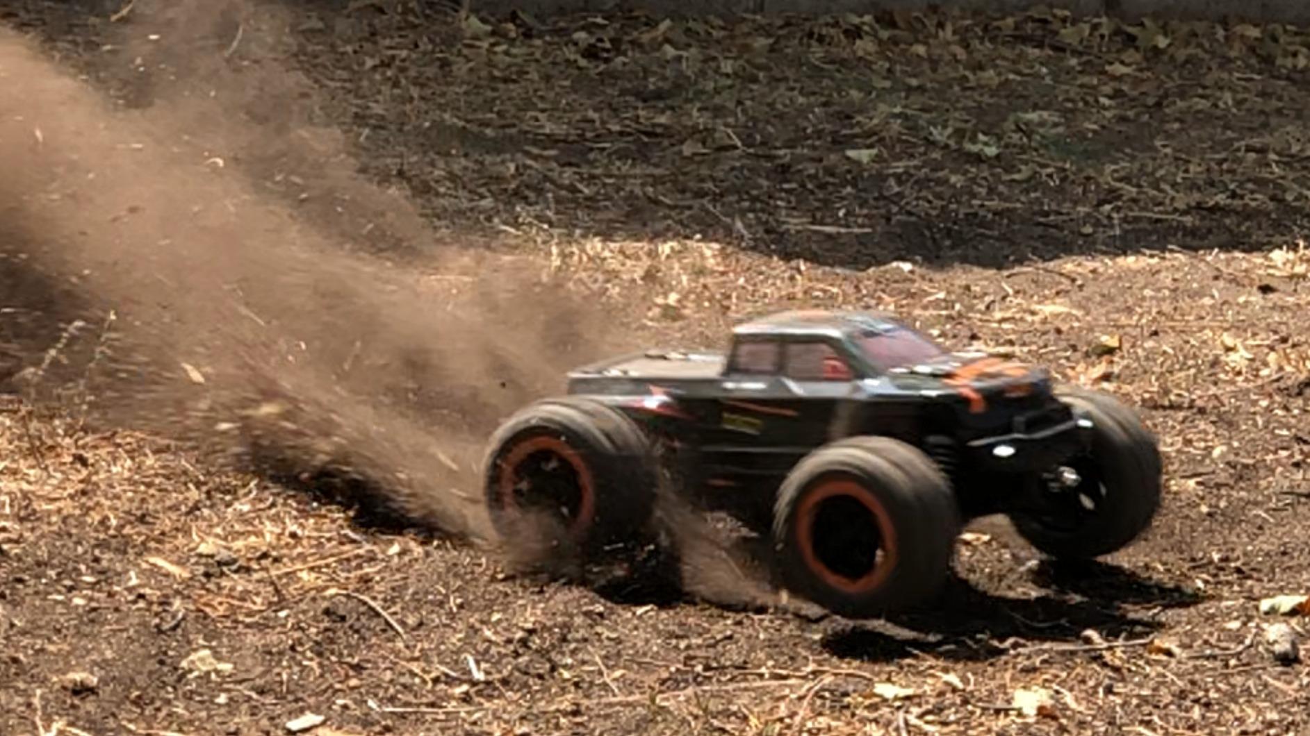 HAIBOXING Remote Control Car 16889, 1:16 Scale 2.4Ghz RC Cars 4x4 Off Road Trucks, Waterproof RTR RC Monster Truck 36KM/H, Toys for Kids and Adults with 2 Batteries 35+ mins Play customer photo 2