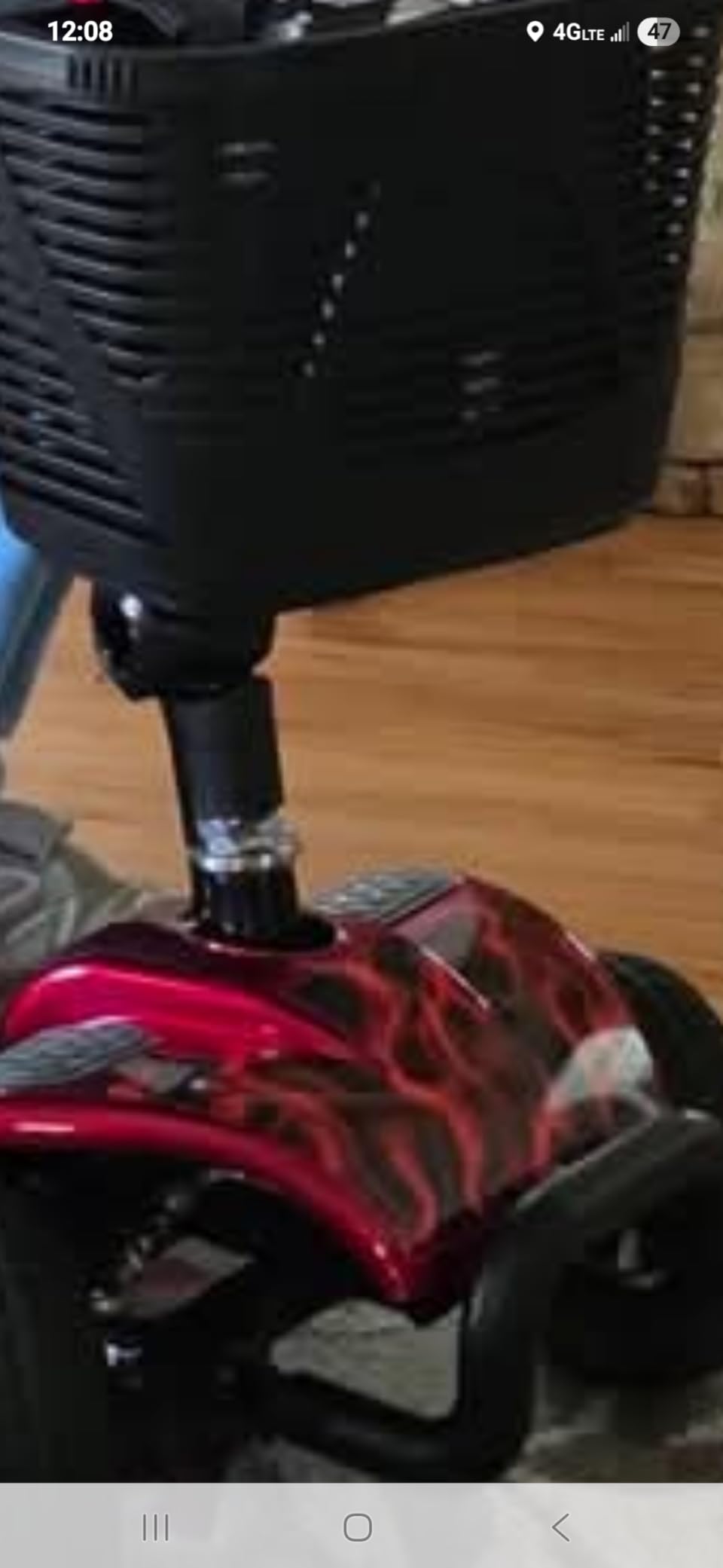 Vive 4 Wheel Mobility Scooter - Electric Powered Wheelchair Device - Compact Heavy Duty Mobile for Travel, Adults, Elderly - Long Range Power Extended Battery with Charger & Basket customer photo 1
