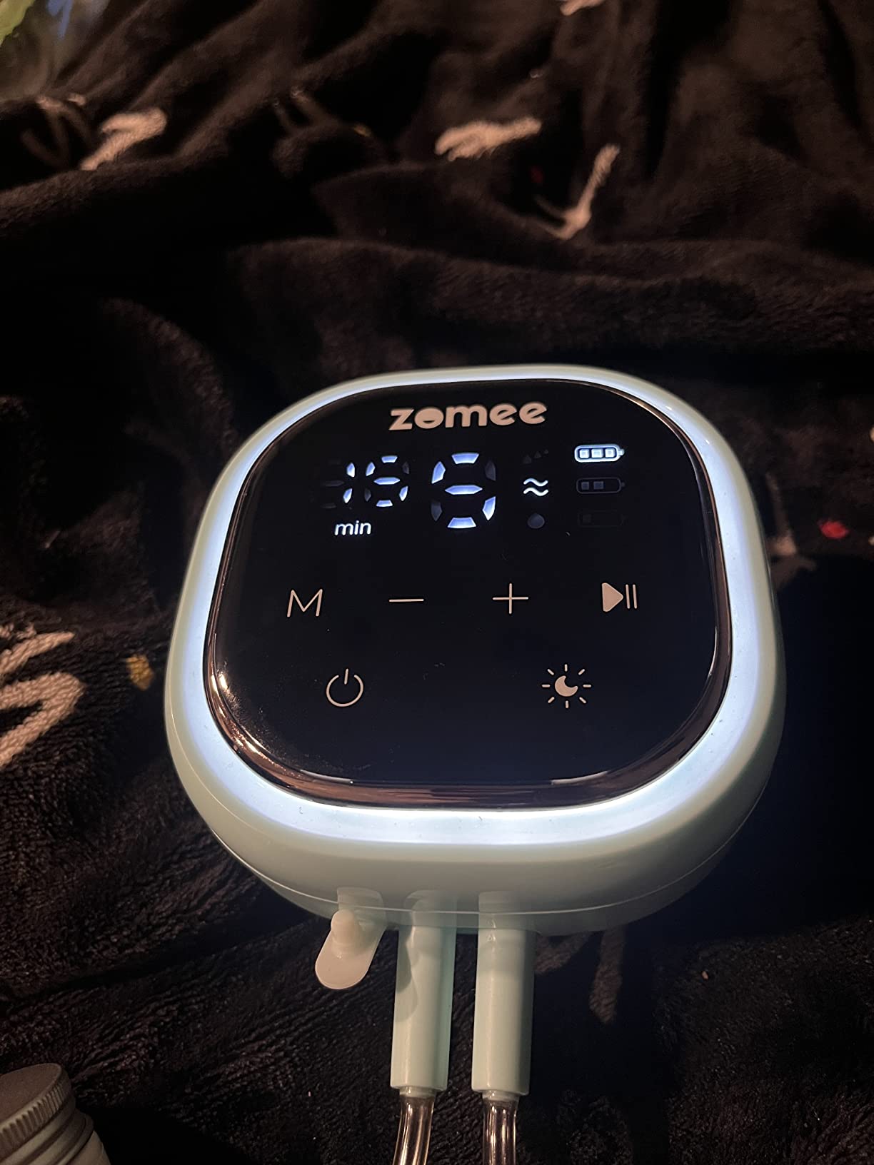 Zomee Z2 Double Electric Breast Pump - Expression, Massage, and 2-Phase Modes - Hospital Grade Rechargeable Portable customer photo 2