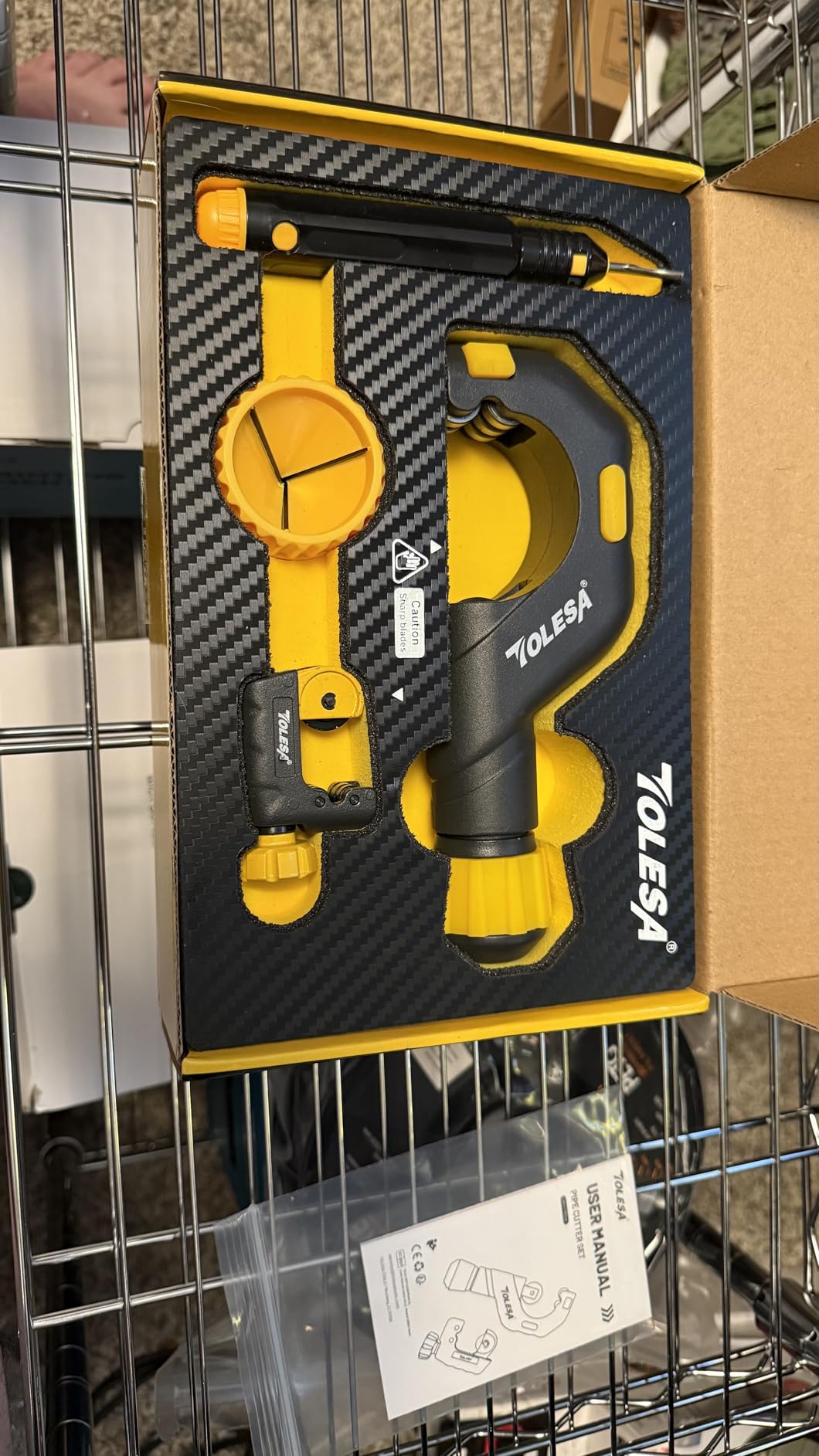 TOLESA Pipe Cutter Tool 3/16