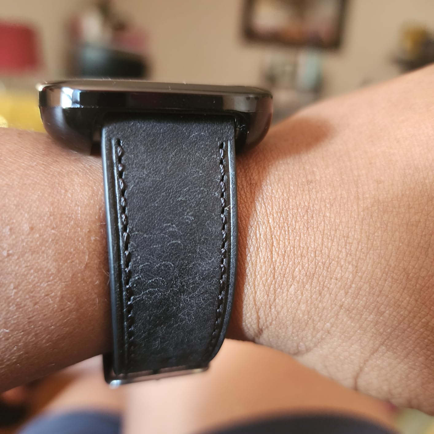 Benchmark Leather Watch Band - Premium Italian Full Grain Leather Watch Straps for Men and Women with Quick Release Spring Bars - Choice of Color and Width - 18mm, 20mm, 22mm customer photo 1