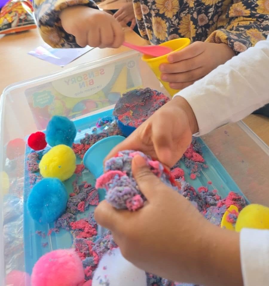 Creativity for Kids Sensory Bin: Outer Space Toys - Preschool and Toddler Sensory Toys, Kids Gifts for Boys and Girls Ages 3-5+ customer photo 2