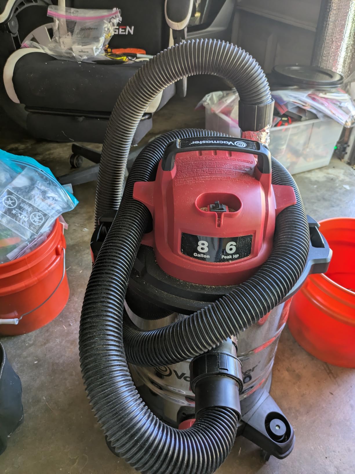 Vacmaster 5-Gallon 4 Peak HP Stainless Steel Wet/Dry Vacuum customer photo 1