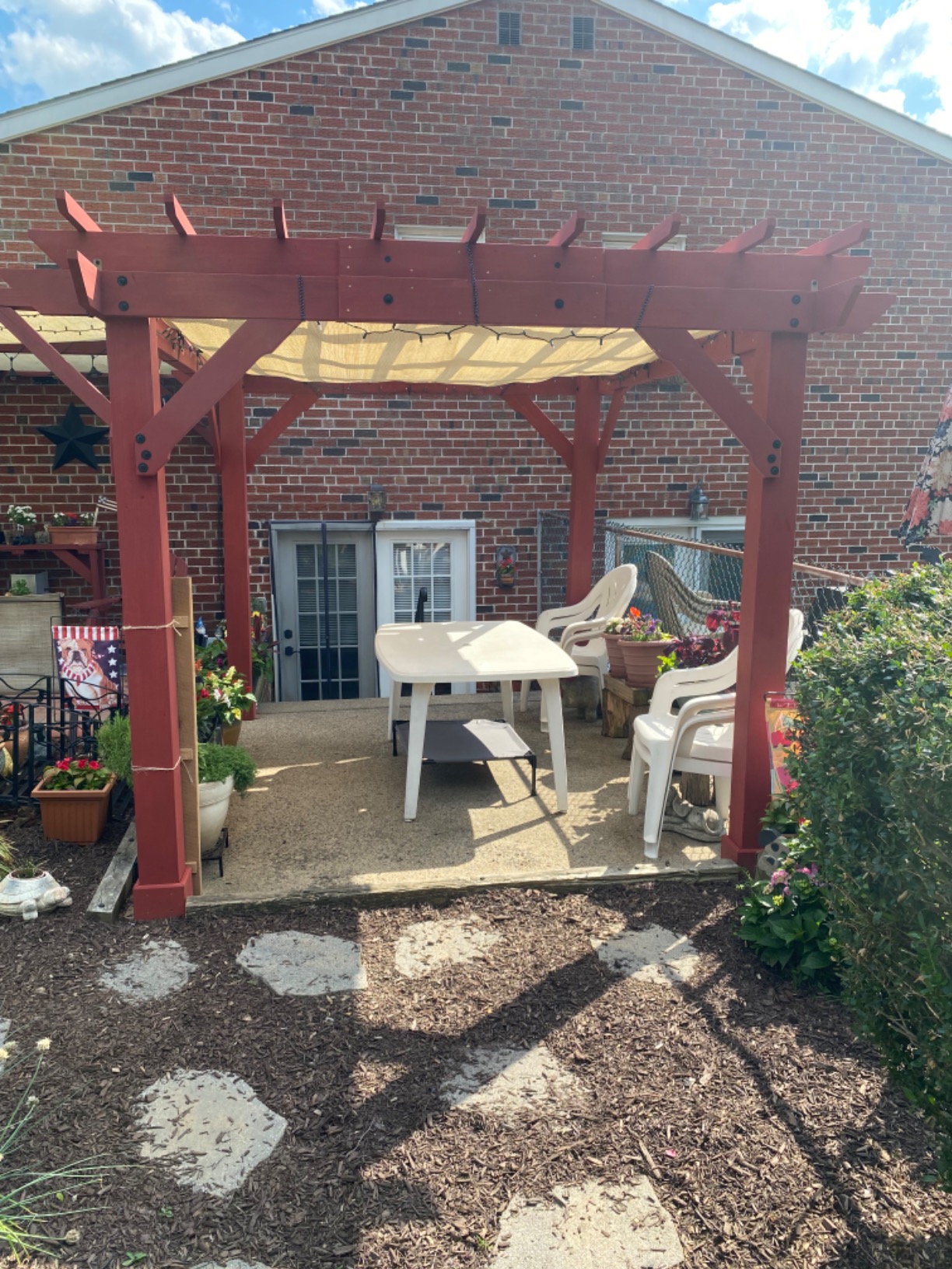 Yardistry 10 x 12 Meridian Cedar Wood Pergola for Patios, Decks, Garden, Backyard, Durable customer photo 1