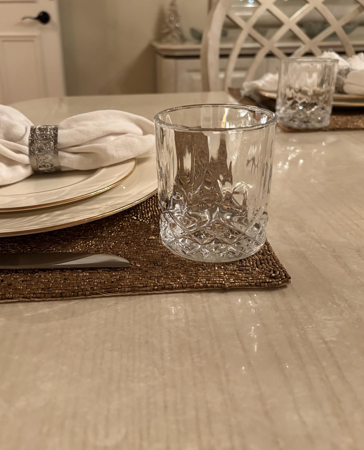 Whiskey Glasses Set of 6, 11 OZ Old-Fashioned, Rum & Scotch Glasses customer photo 2