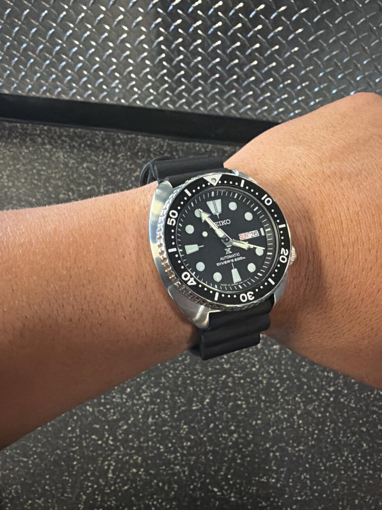 Seiko Prospex Automatic Diver Watch for Men - Rotating Bezel, 200m Water-Resistant customer photo 2
