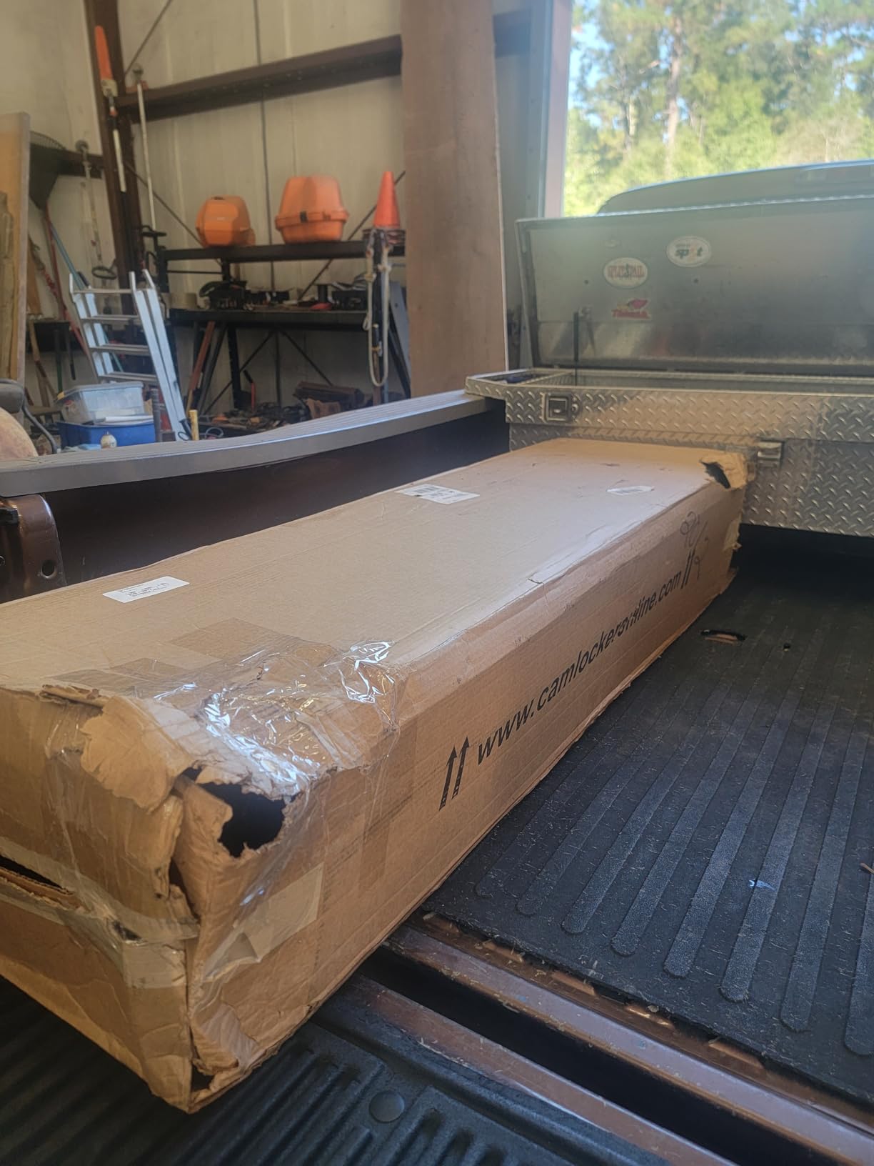 CamLocker S71LPMB 71 Inch Low Profile Crossover Tool Box, Heavy Duty Aluminum, Matte Black, Secure Storage For Pickup Trucks, Weather Tight Construction, Made in USA customer photo 1