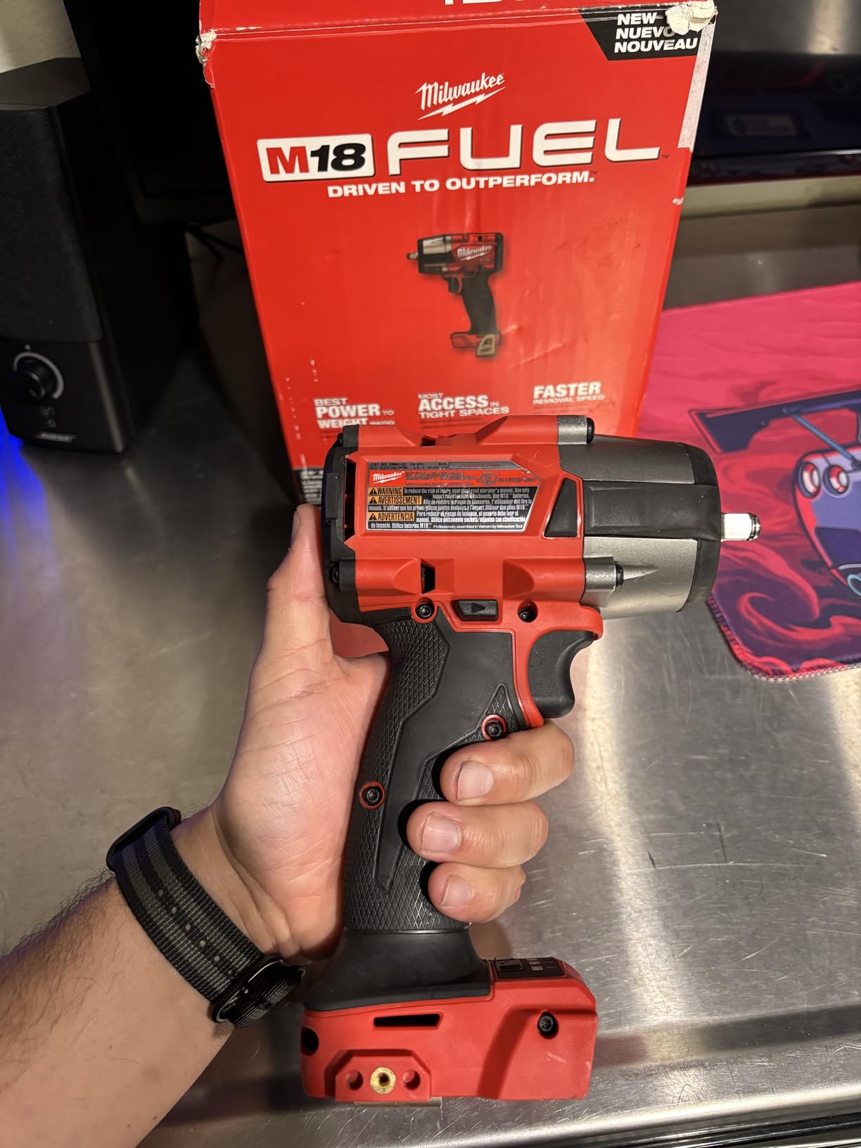 MILWAUKEE'S Mid-Torque Impact Wrench,3/8