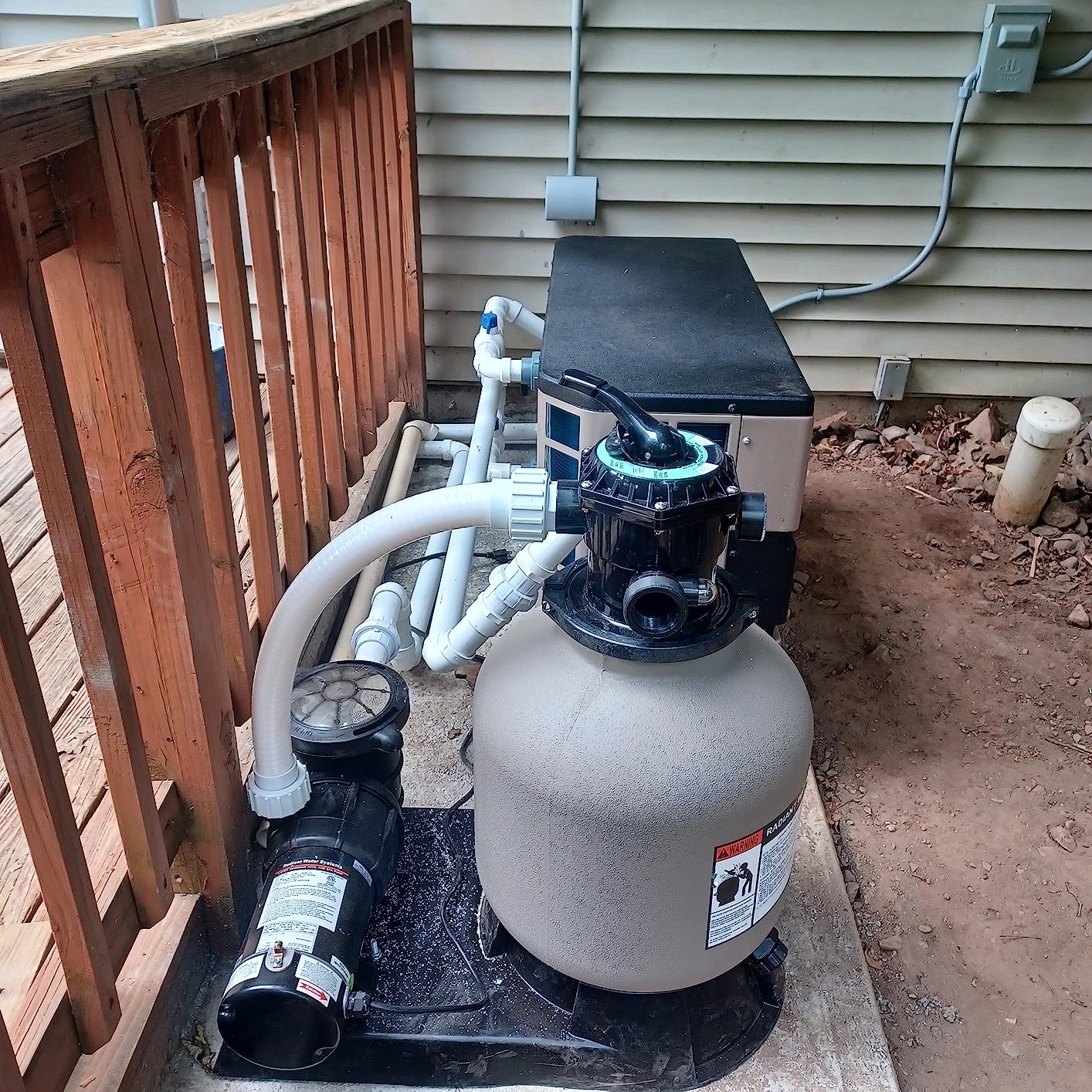 Hayward W3HP50HA2 HeatPro Heat Pump, 50,000 BTU customer photo 3