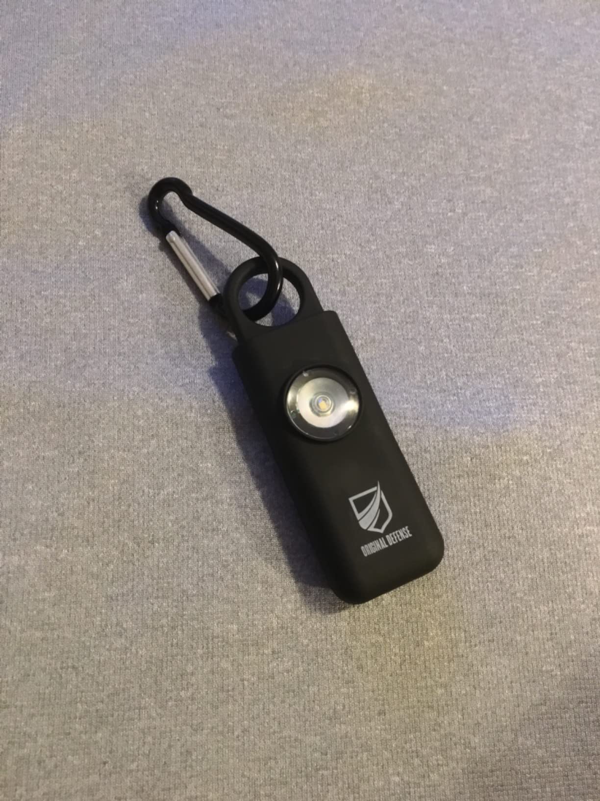 Original Defense Siren Self-Defense Alarm - 130 dB Keychain Alarm with LED Strobe Light for Women, Children, and Elderly - Police Recommended (Mint, 1 Count) customer photo 2