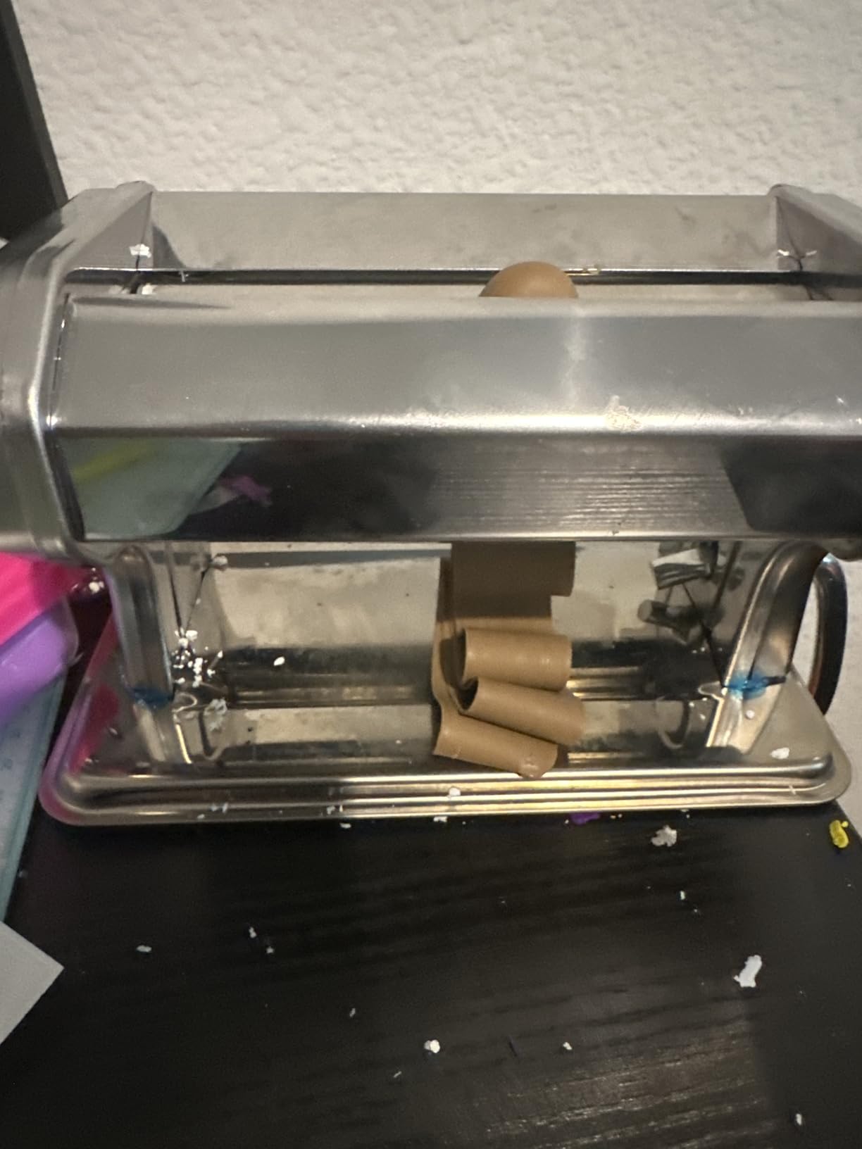 Polymer Clay Press Machine, Craft Clay Mixers Machine and 40PCS Polymer Clay Cutters Mold, Stainless Steel Handmade Clay Rolling Machine - 6 Thickness Options customer photo 1