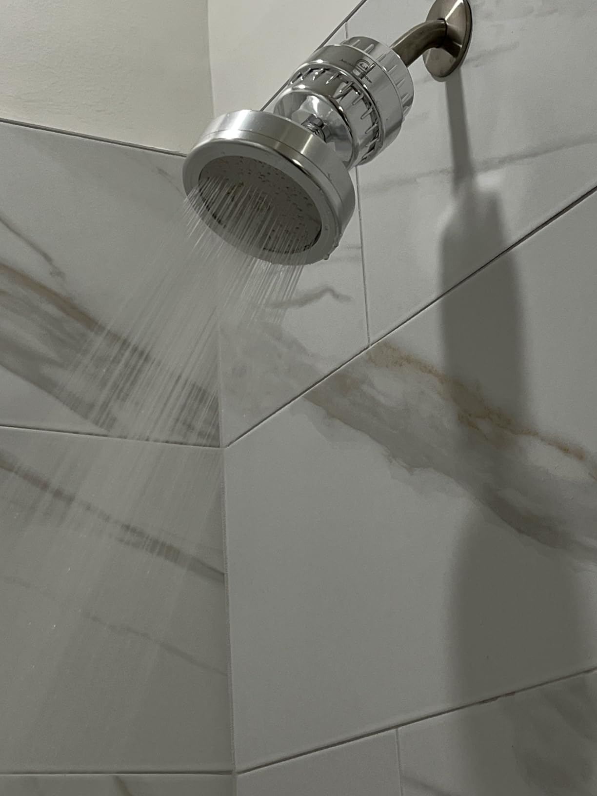 AquaHomeGroup Filtered Shower Head & 20 Stage Shower Filter - Standard Chrome customer photo 2