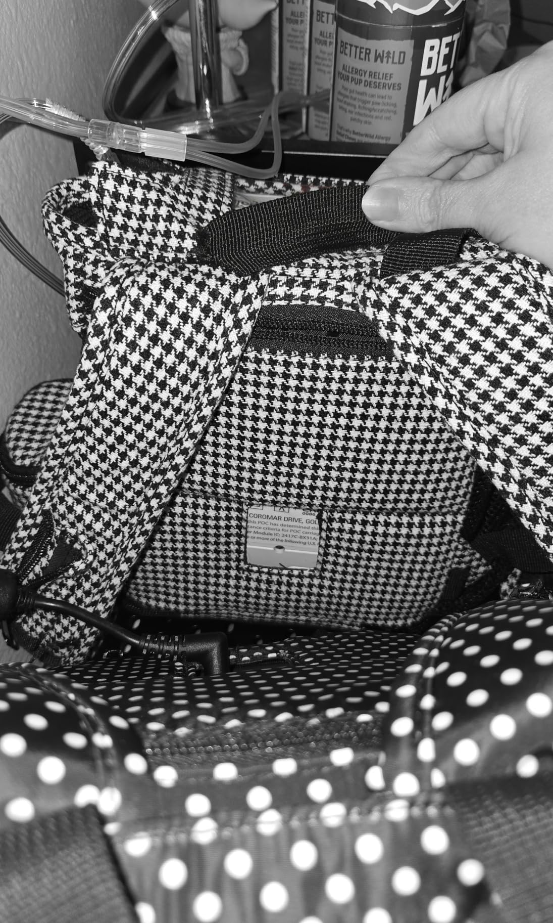 O2TOTES Premium Backpack - Fits Inogen One G5 & Inogen Rove 6, Lightweight with Padded Straps & Zippered Bottom customer photo 1