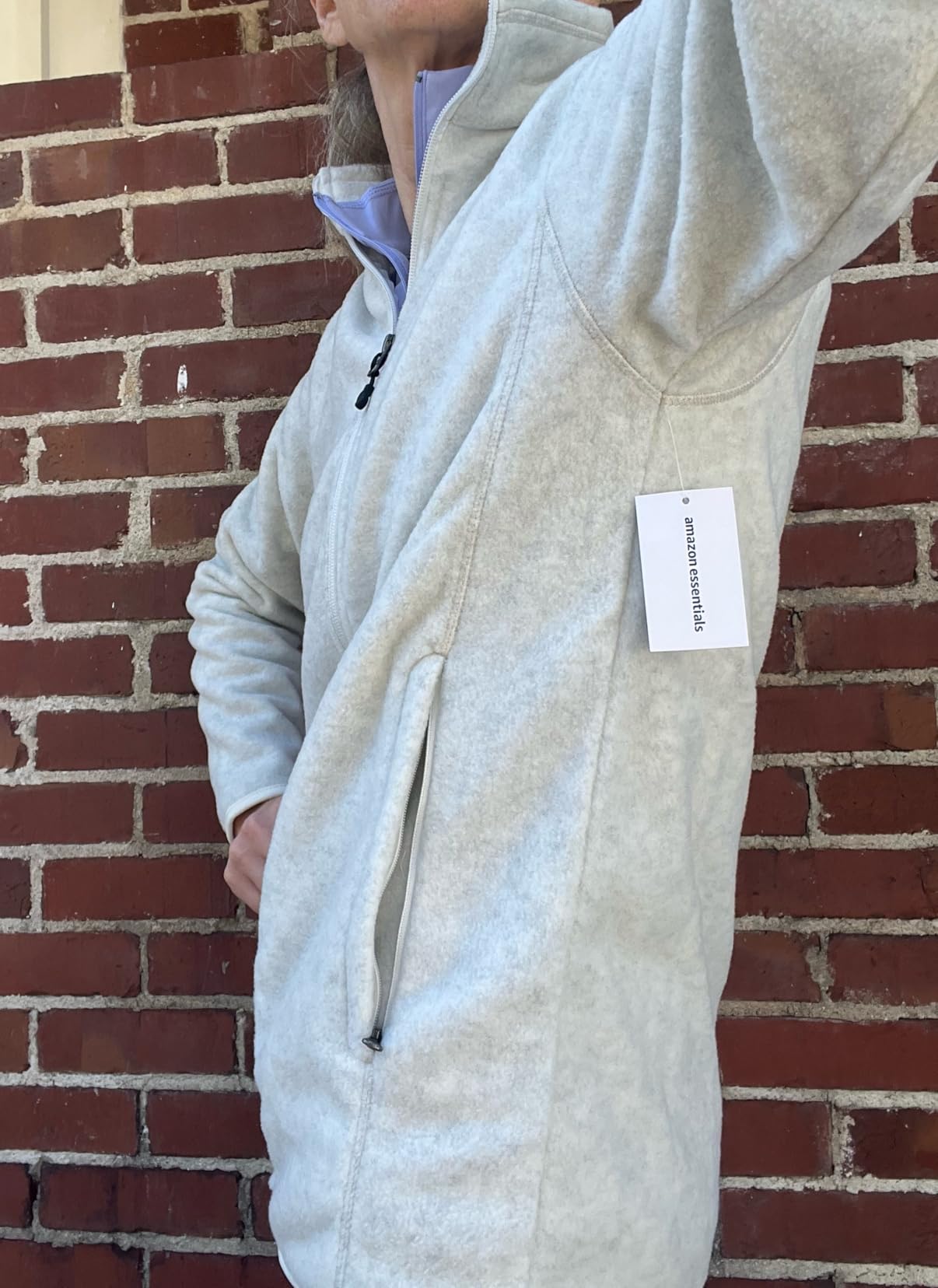 Amazon Essentials Men's Full-Zip Polar Fleece Jacket (Available in Big & Tall) customer photo 1