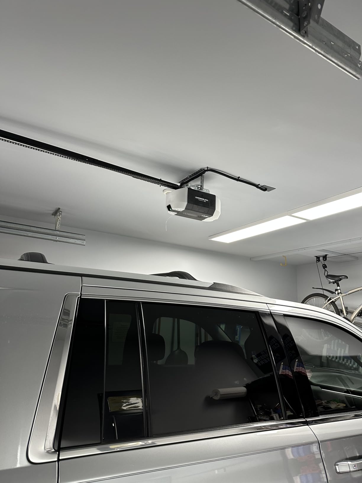 Chamberlain C2405 MYQ Smart Garage Door Opener, Chain Drive, 1/2-HP Motor, Dual Light customer photo 1