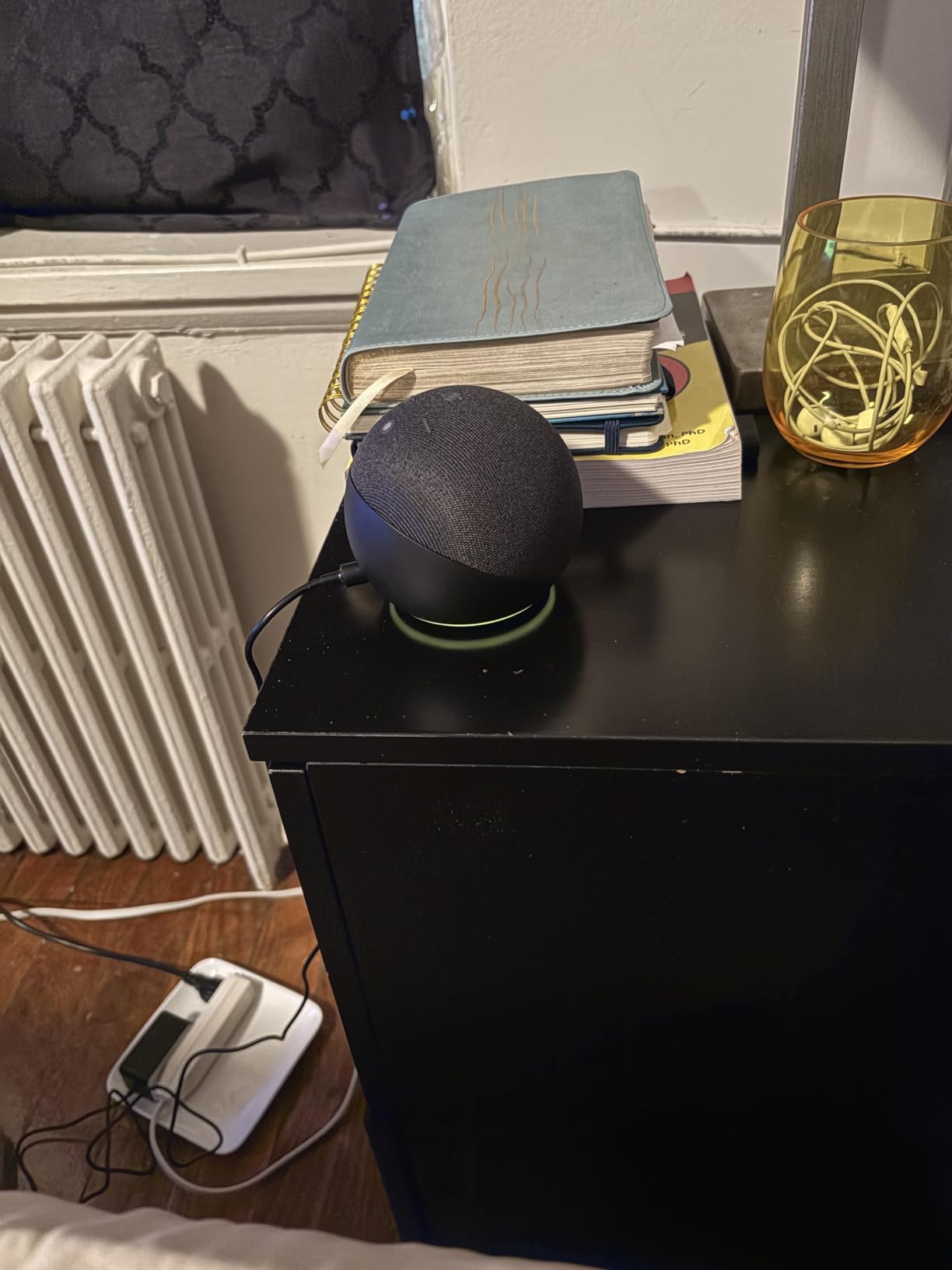 Amazon Echo Dot (newest model) - Vibrant sounding speaker, Designed for Alexa+, Great for bedrooms, dining rooms and offices, Charcoal customer photo 2