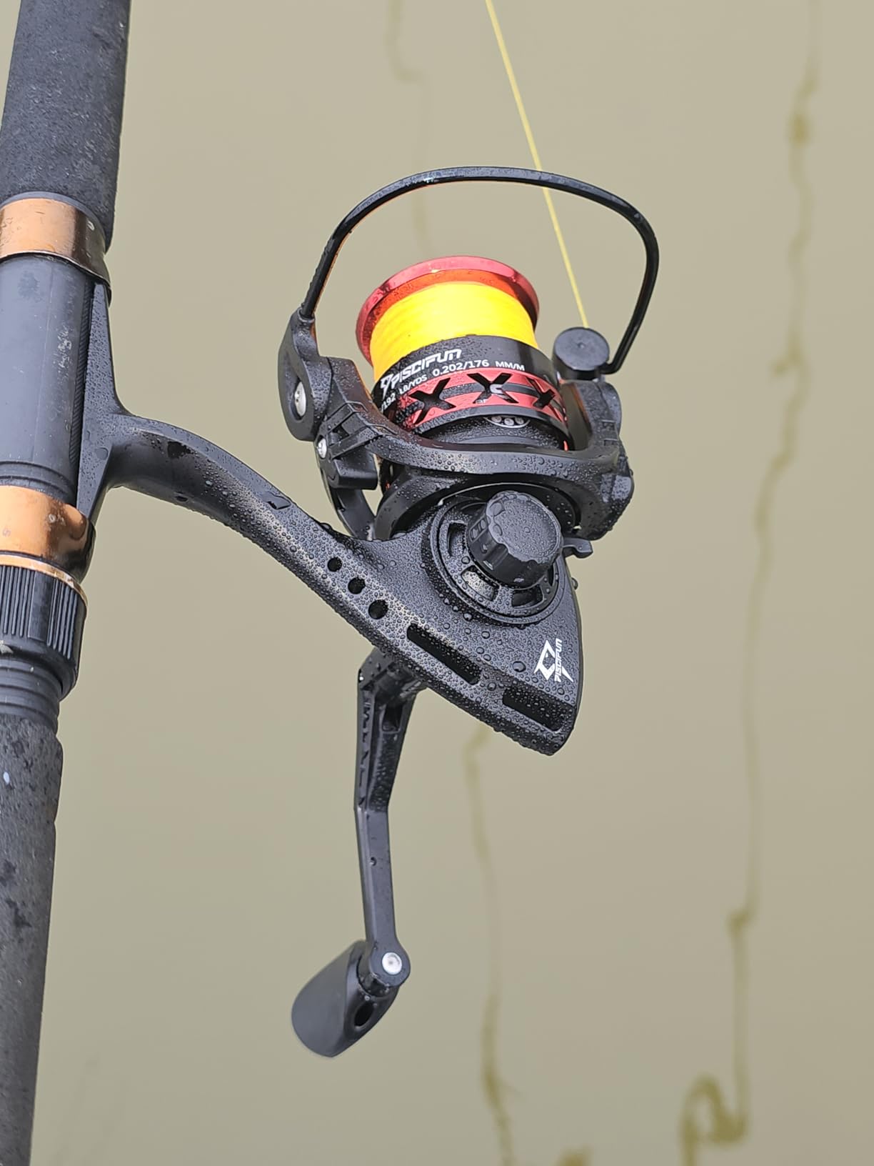 Piscifun Flame Spinning Reels, Lightweight 9+1BB Ultra Smooth Spinning Fishing Reels, 19.8LBs Max Drag customer photo 2