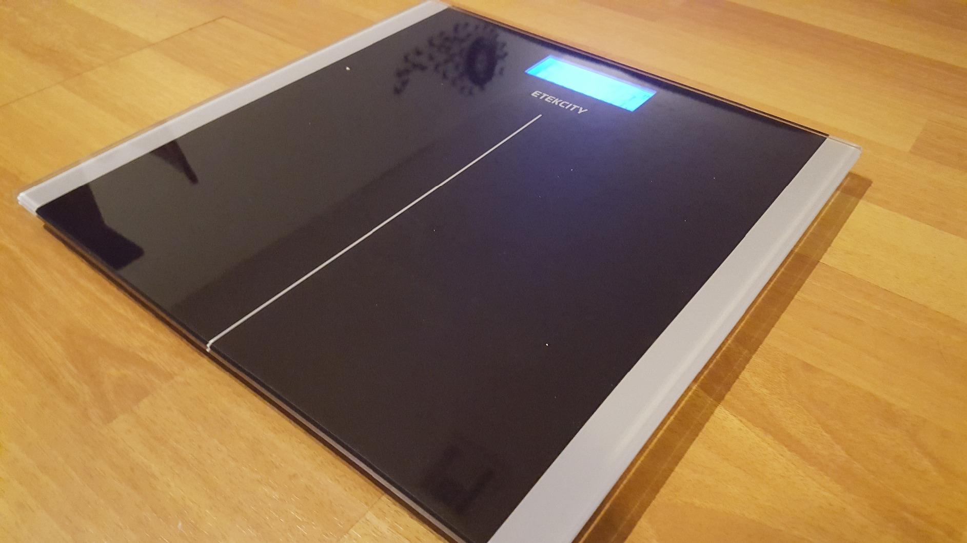 Etekcity FSA&HSA Eligible Smart Scale for Body Weight Fat, Digital Weighing Machine for Accurate BMI Muscle Mass Composition, Apple Health Compatible Fitness Equipment, TFT, Tempered Glass, Black customer photo 1