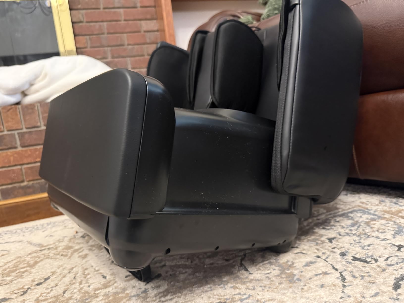 COMFIER Shiatsu Foot & Calf Massager with Heat,2 in 1 Ottoman,FSA Eligible customer photo 2