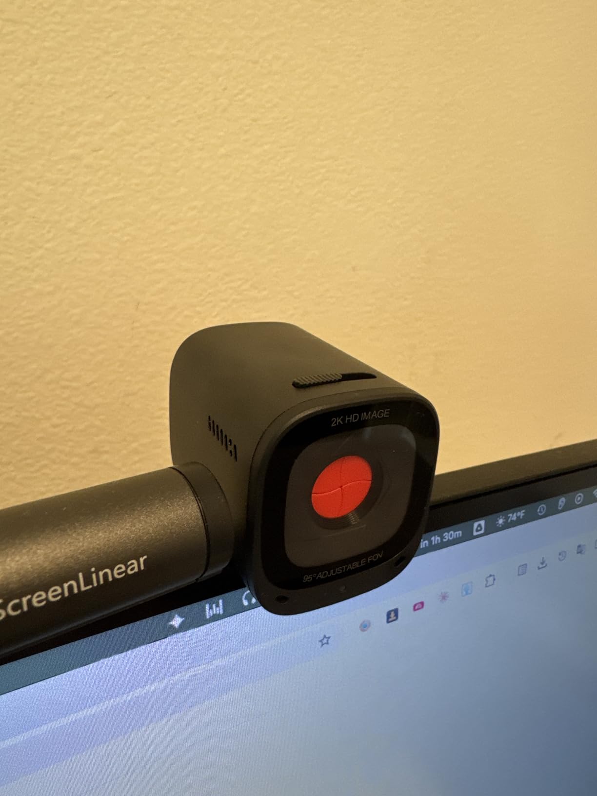 Anker PowerConf C200 2K Webcam for PC/Laptop/Mac, Computer Camera, Low-Light Correction, AI-Noise Canceling Mics, Adjustable Field of View, Built-in Privacy Cover, Stereo Mics, for Meeting customer photo 2