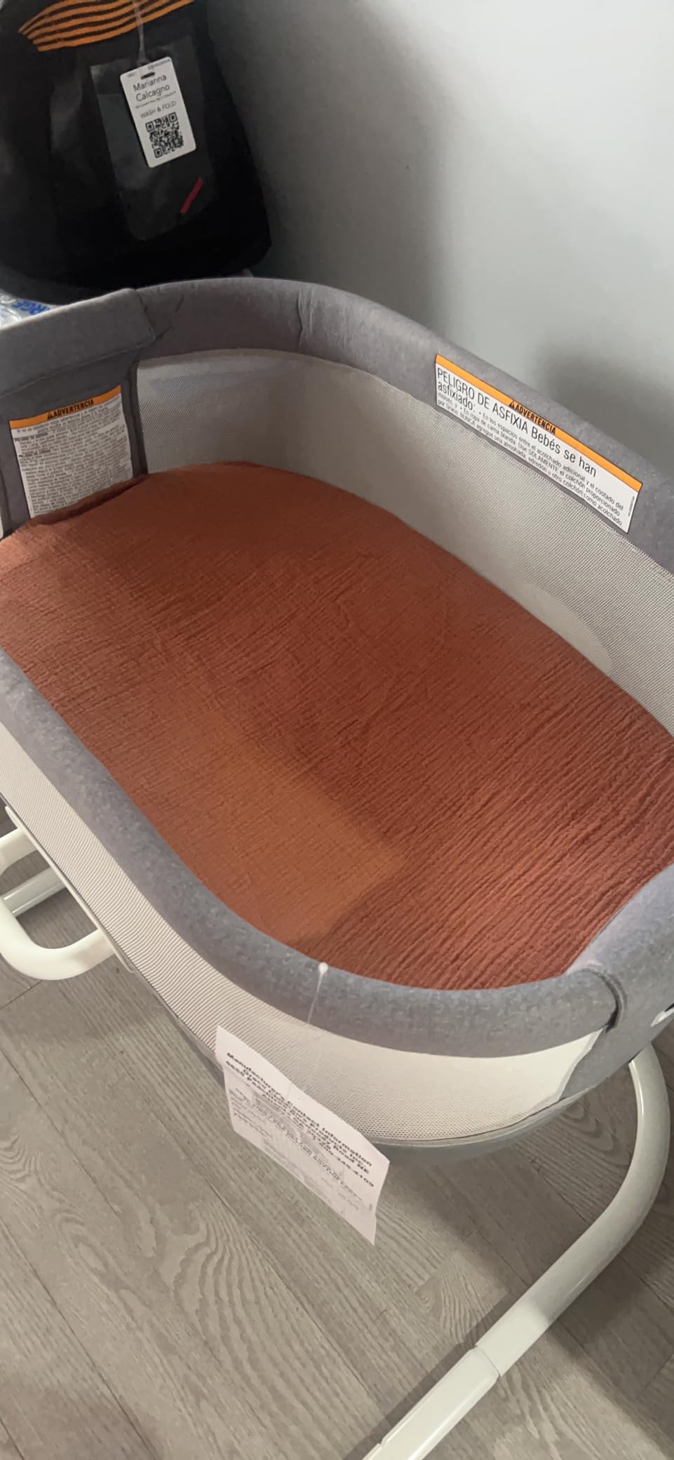 Graco DreamMore Bedside Bassinet Deluxe with Calming Motion Skyler customer photo 2