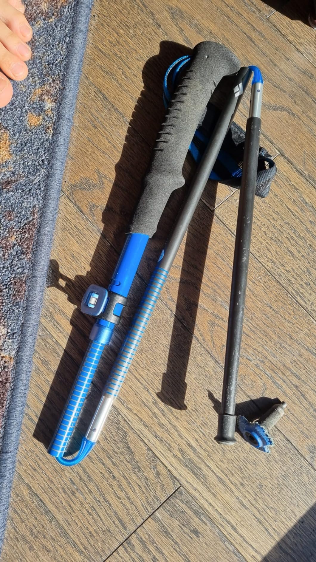 Black Diamond Distance Z Trekking Poles (Pair) | Ultralight | Foldable Z-Pole Design | Alternative Size Option customer photo 1