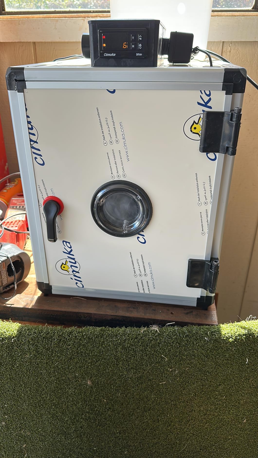 Incubators for Hatching Eggs - 120 Egg Incubator Setter & Hatcher with Automatic Turner & Digital Humidity Control Cabinet, Medium Chicken Incubator & Quail Egg Incubator by Hatching Time customer photo 2