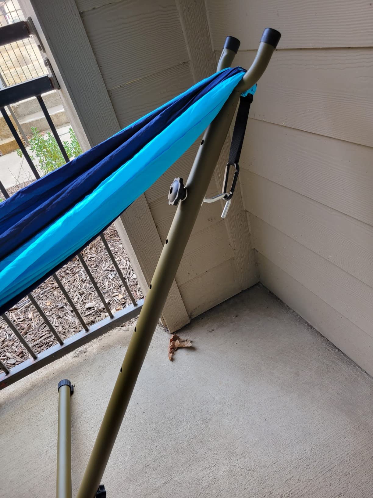 Wise Owl Outfitters Portable Hammock Stand, 106x42, 440lb Capacity - Sports & Outdoors customer photo 2