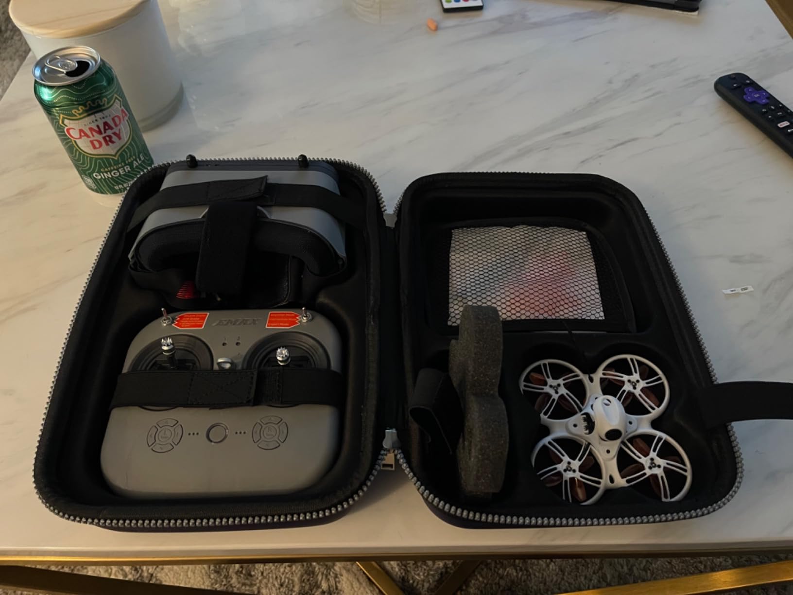 EMAX Tinyhawk 3 RTF Kit 1s FRSKY FPV Drone for Beginners with Controller and 5.6G Goggles Quadcopter Ready to Fly Kit customer photo 1