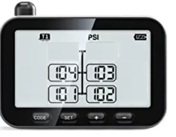 GUTA Trailer Tire Pressure Monitoring System, RV TPMS with 10 Sensors, 6 Alert Modes, Signal Booster, Power Saving Display, Long Sensing Distance, for 3 Trailers (T1/T2/T3), for Camper, Motor Homes customer photo 2