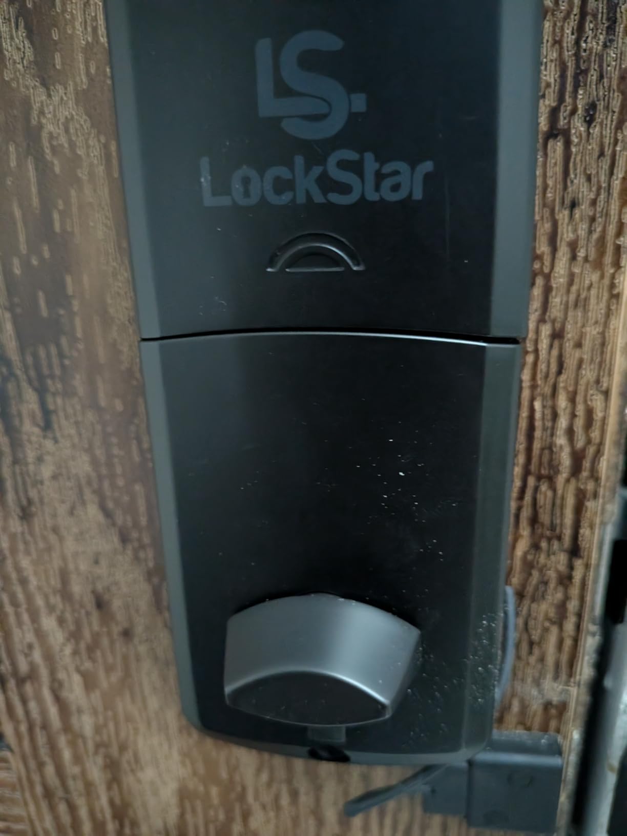LOCKSTAR Smart Door Lock Keyless Entry Deadbolt Door Lock Multiple Entry Methods - APP Fingerprint Touch ID Keypad Code Card FOB Traditional Key Smart Home Devices customer photo 2