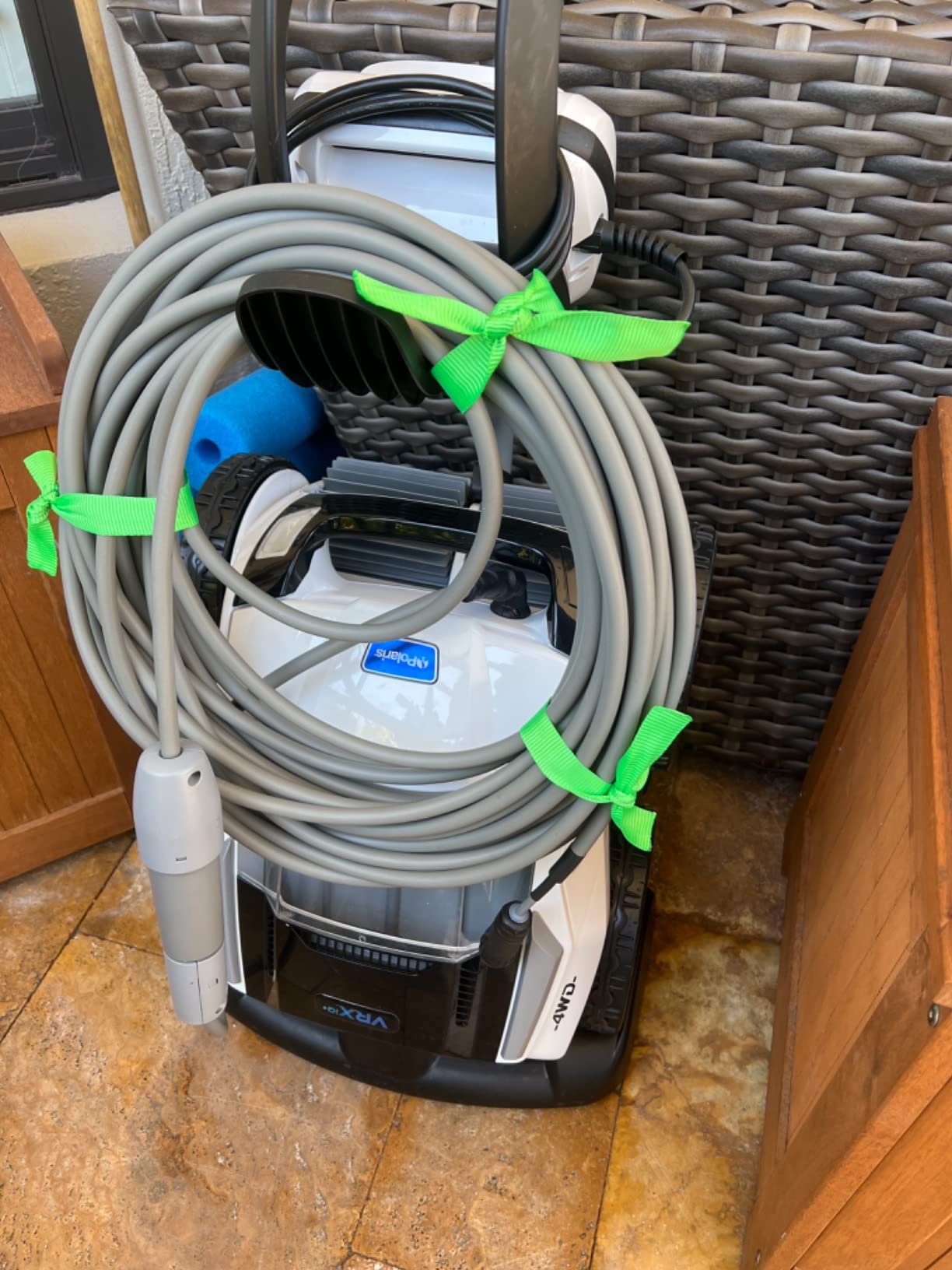 Polaris VRXIQ+ Smart Robotic Pool Cleaner with iAquaLink Control, Extra Long 70' Cable w/Tangle reducing Swivel, Large Debris Canister and 7 Cleaning Modes customer photo 2