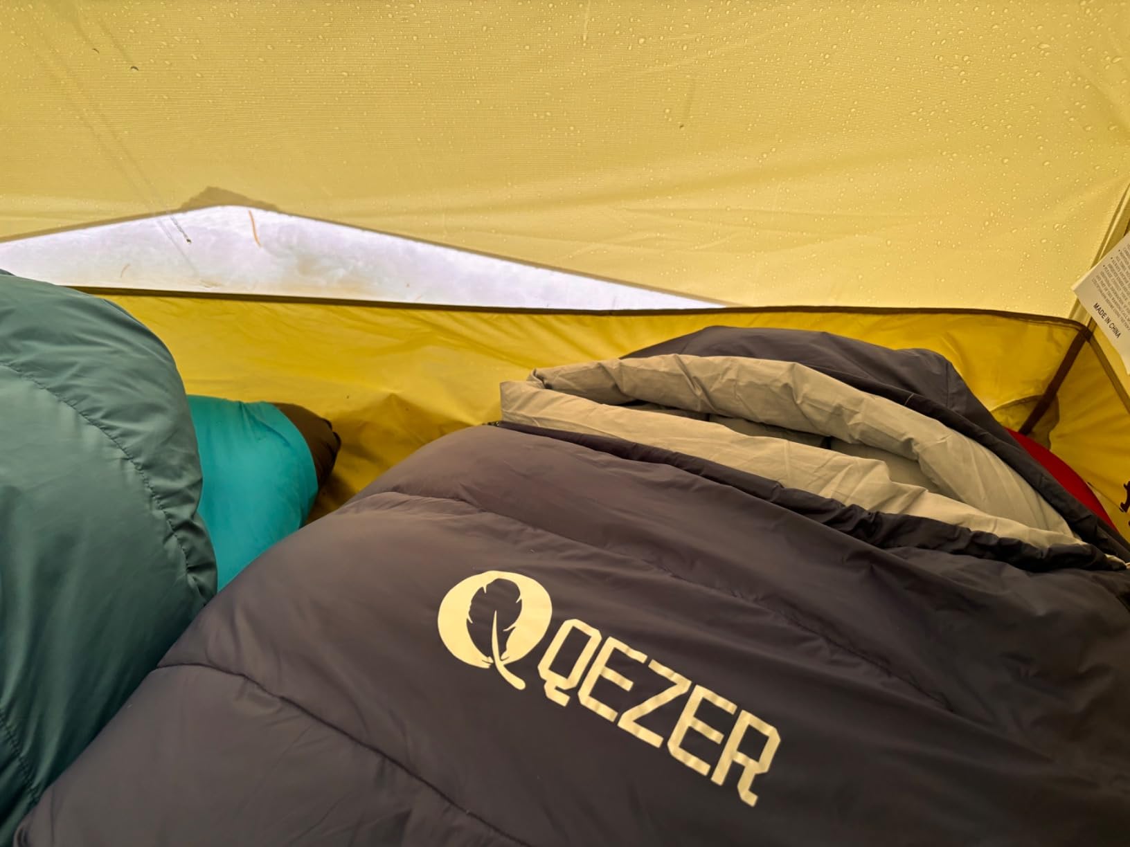Down Sleeping Bag for Adults, 0°F 10°F 15°F 20°F 600 Fill Power Mummy customer photo 2