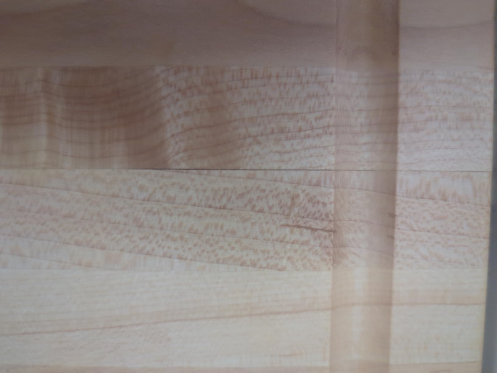 CONSDAN Walnut Cutting Board for Kitchen, USA Grown Hardwood, 16 x 12, with Invisible Inner Handle, Prefinished with Food-Grade Oil, Edge Grain, 1